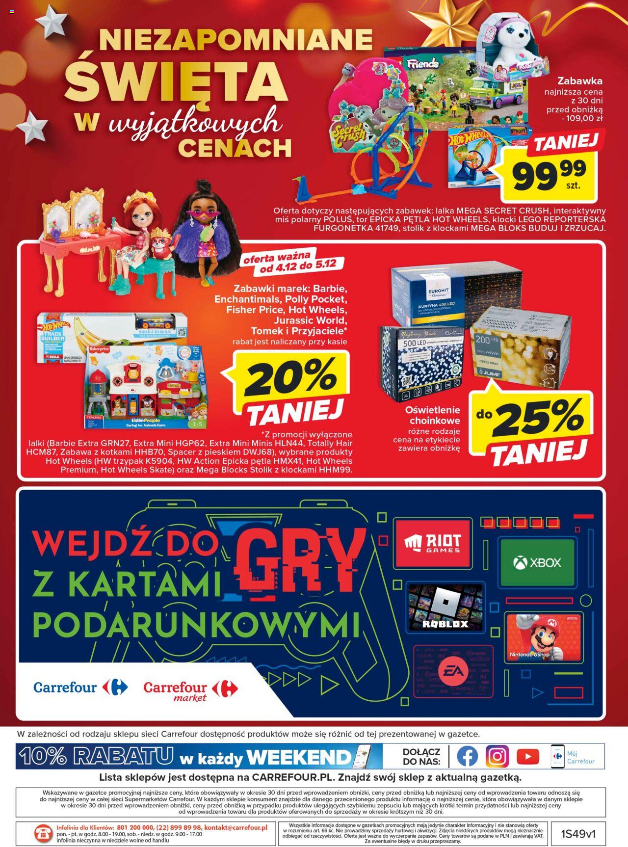Carrefour Market Gazetka ważna od 05.12.2023 do 10.12.2023 strona 23