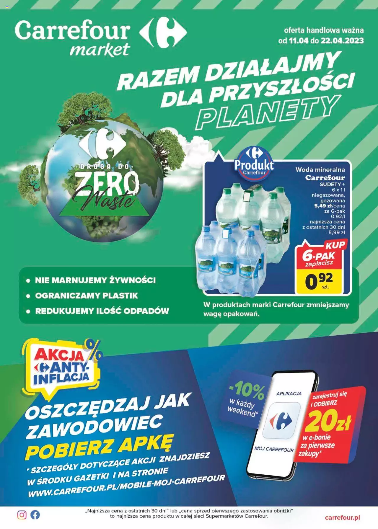 Carrefour Market Gazetka ważna od 11.04.2023 do 22.04.2023 strona 1