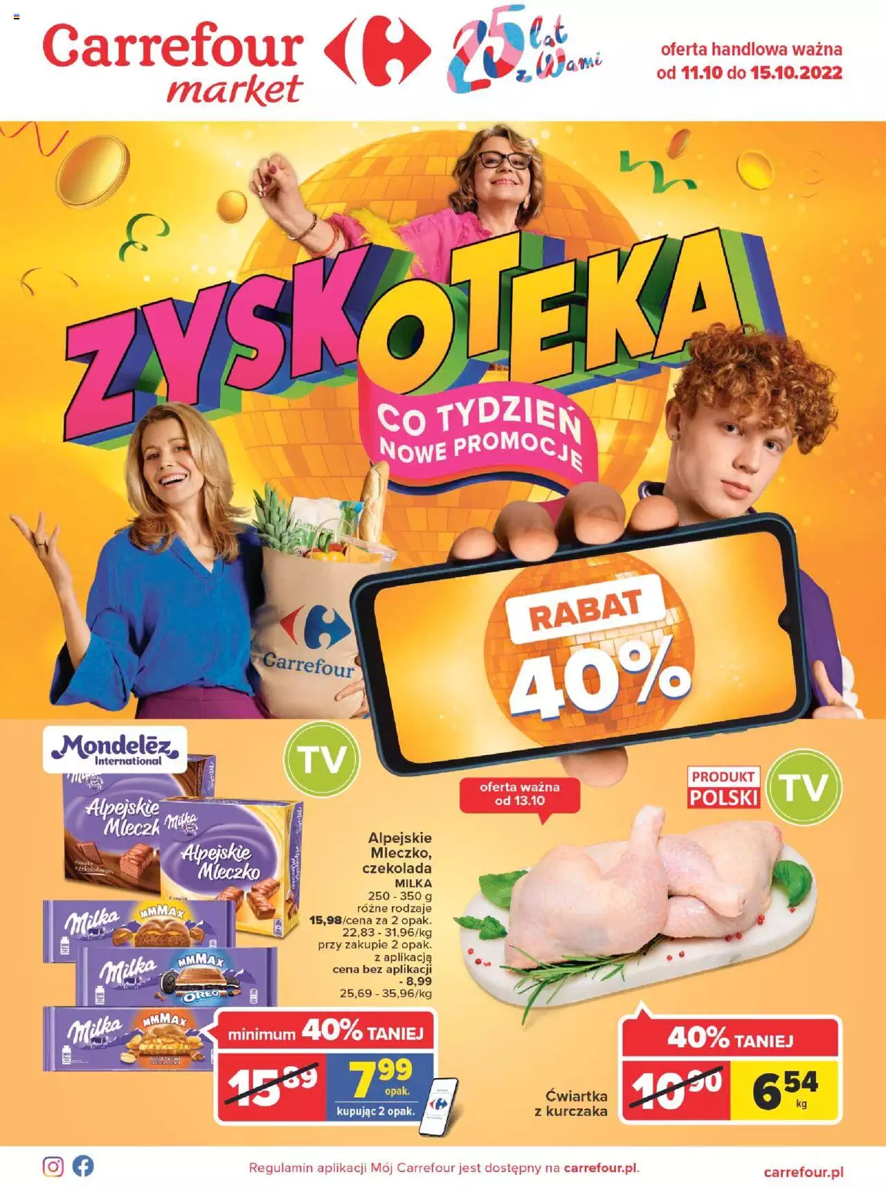 Carrefour Market gazetka ważna  od  11.10.2022 do 15.10.2022 strona 1