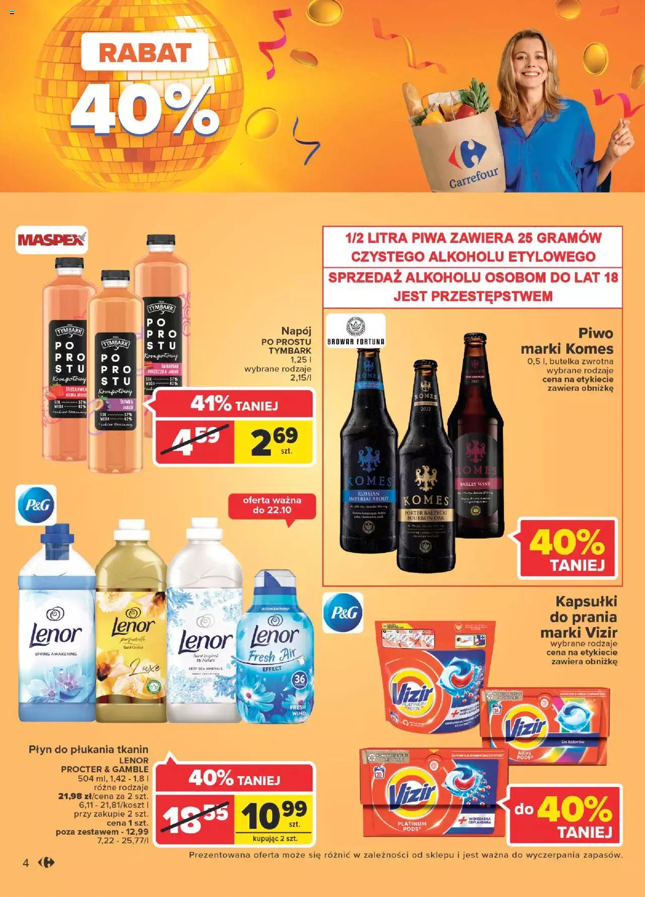 Carrefour Market gazetka ważna  od  11.10.2022 do 15.10.2022 strona 4