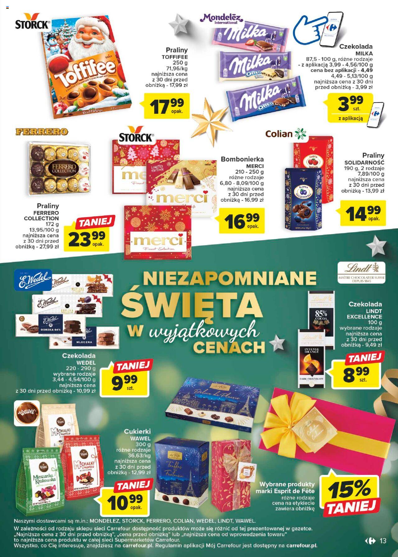 Carrefour Market Gazetka ważna od  11.12.2023 do 17.12.2023 strona 13