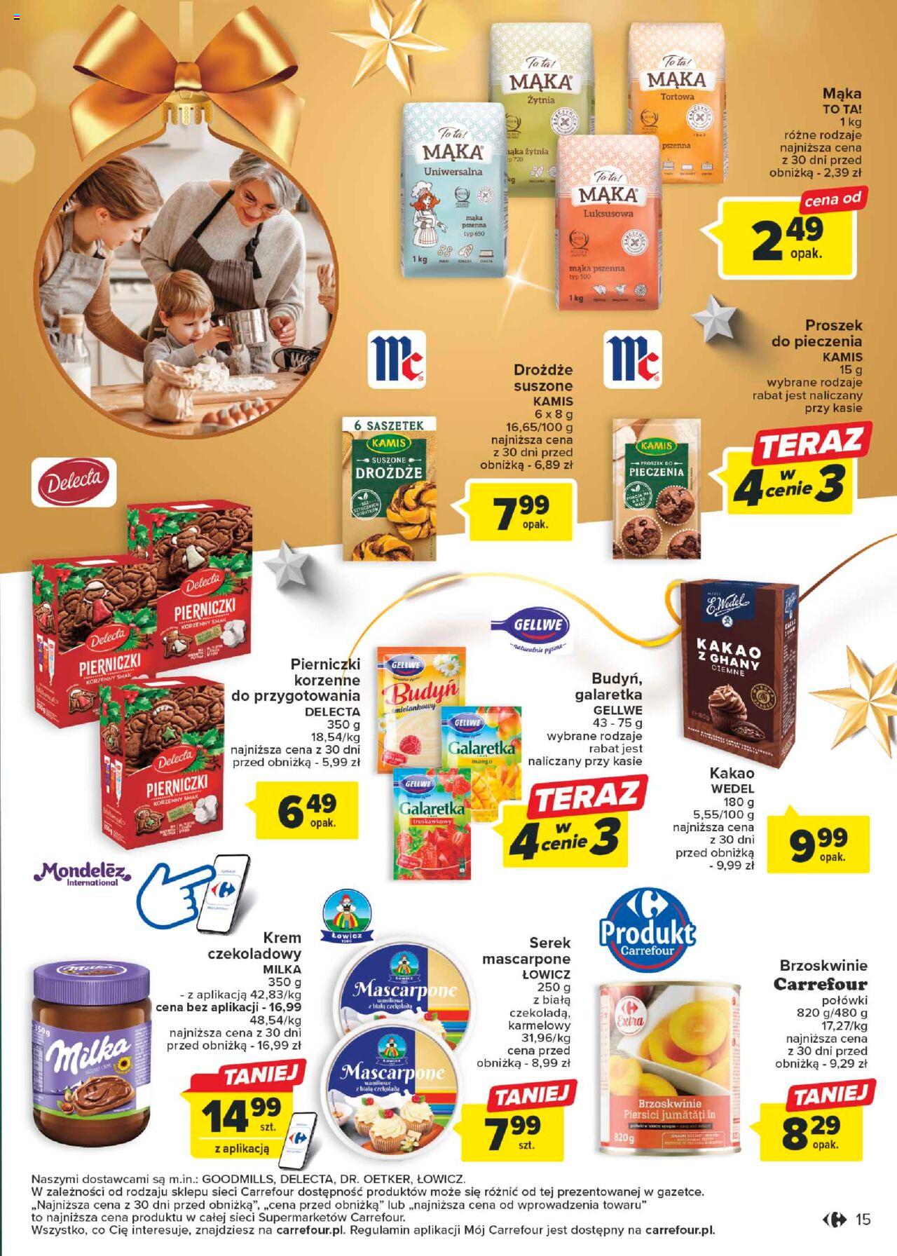 Carrefour Market Gazetka ważna od  11.12.2023 do 17.12.2023 strona 15