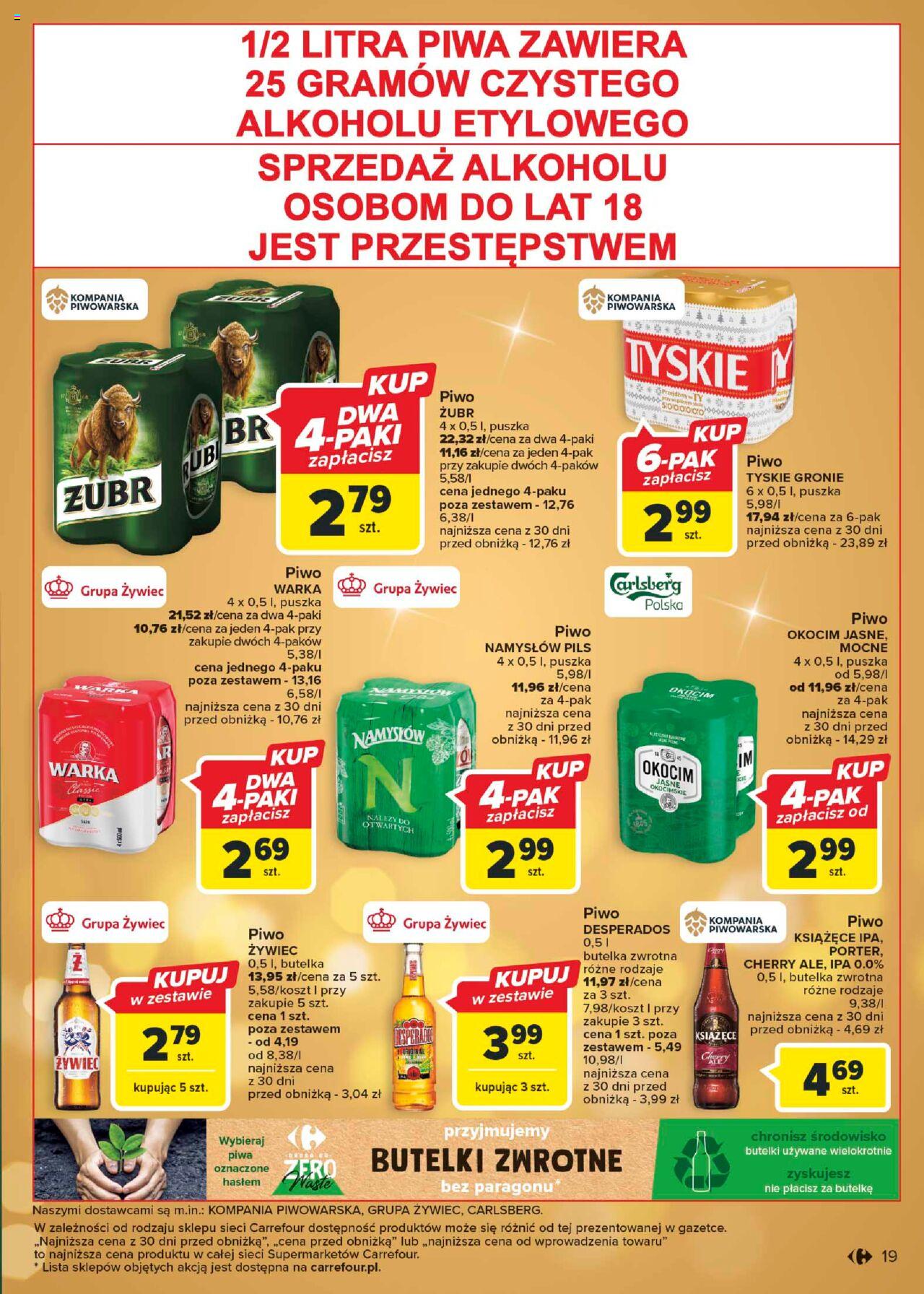 Carrefour Market Gazetka ważna od  11.12.2023 do 17.12.2023 strona 19