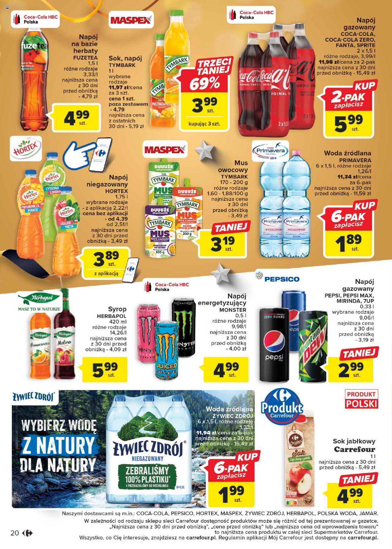 Carrefour Market Gazetka ważna od  11.12.2023 do 17.12.2023 strona 20