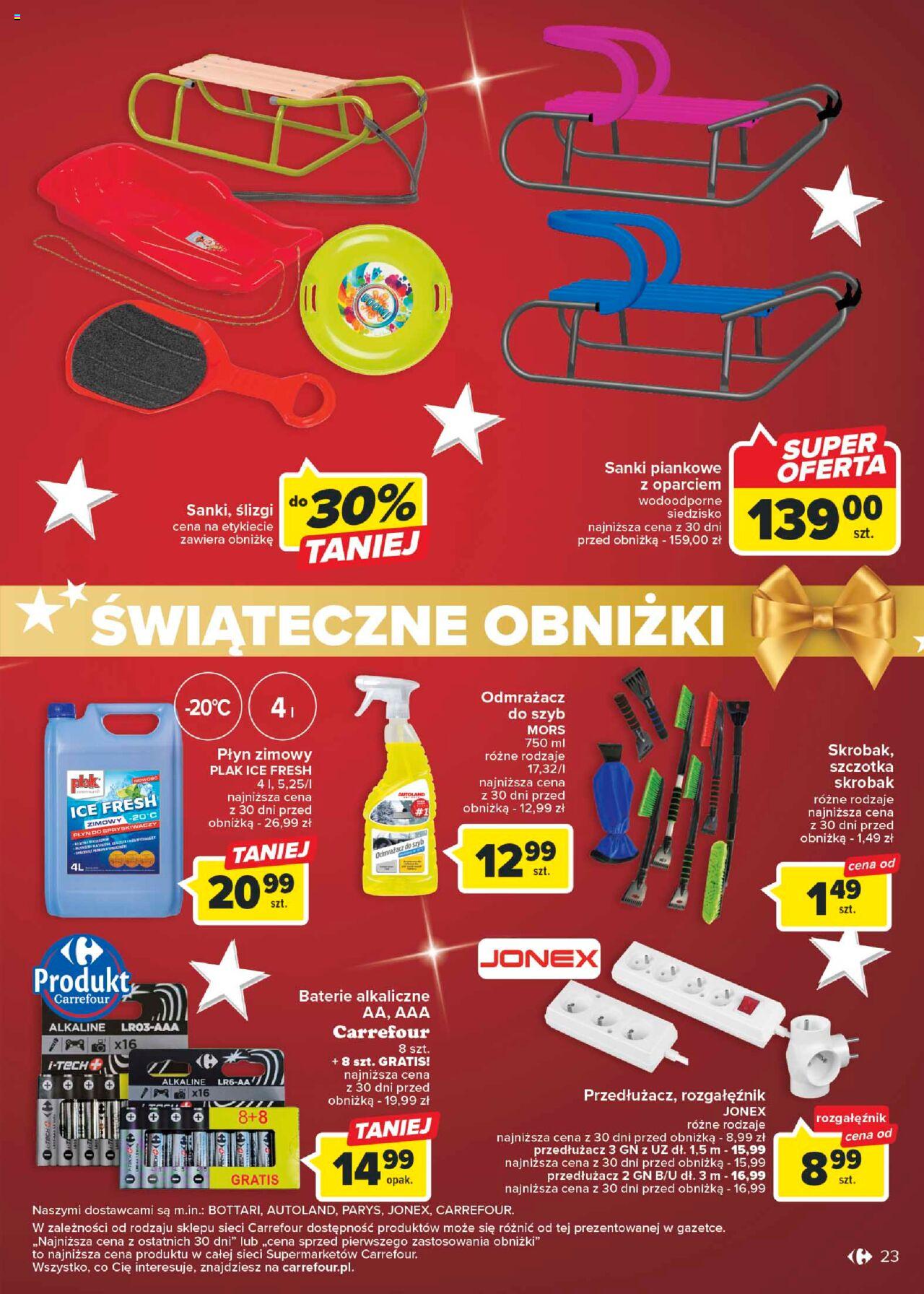 Carrefour Market Gazetka ważna od  11.12.2023 do 17.12.2023 strona 23