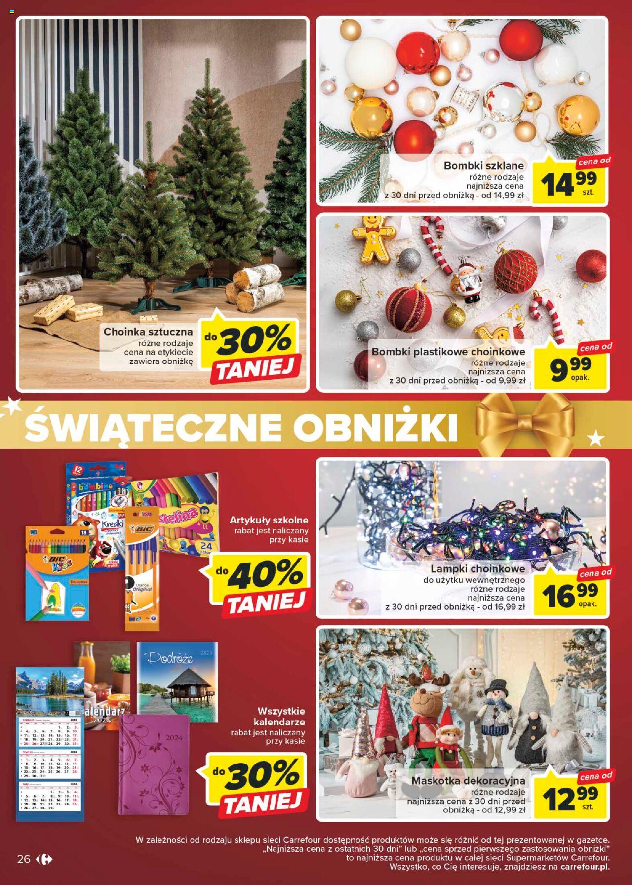Carrefour Market Gazetka ważna od  11.12.2023 do 17.12.2023 strona 26
