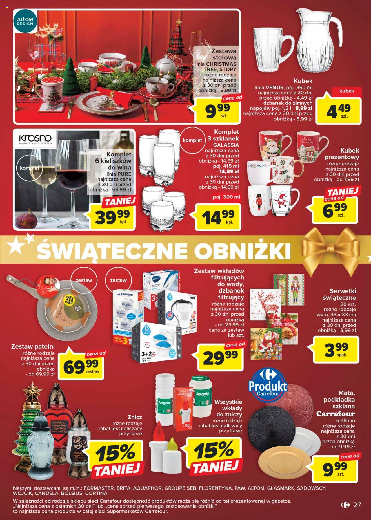 Carrefour Market Gazetka ważna od  11.12.2023 do 17.12.2023 strona 27