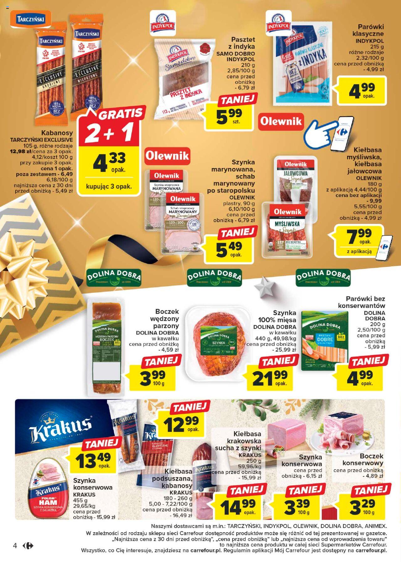 Carrefour Market Gazetka ważna od  11.12.2023 do 17.12.2023 strona 4