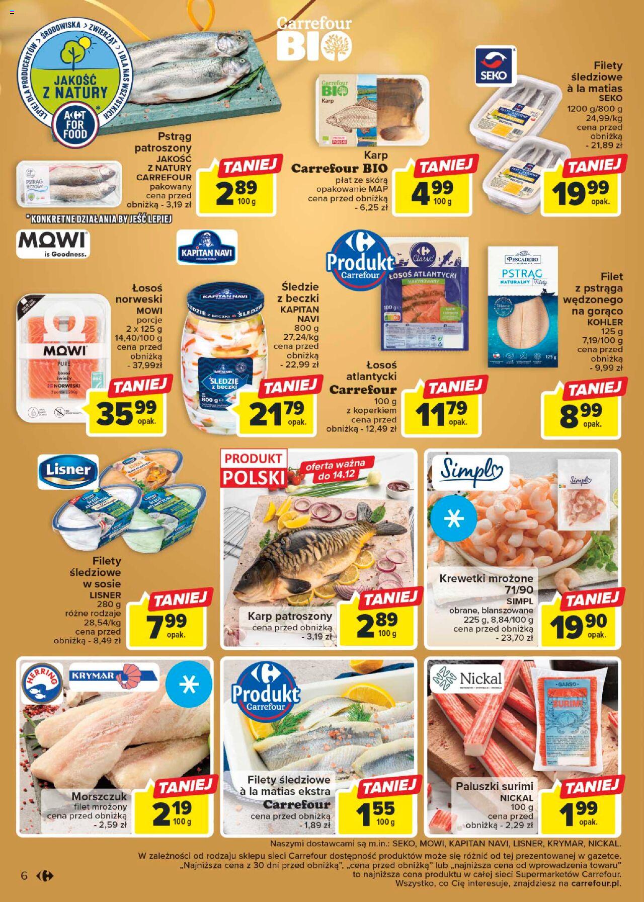 Carrefour Market Gazetka ważna od  11.12.2023 do 17.12.2023 strona 6