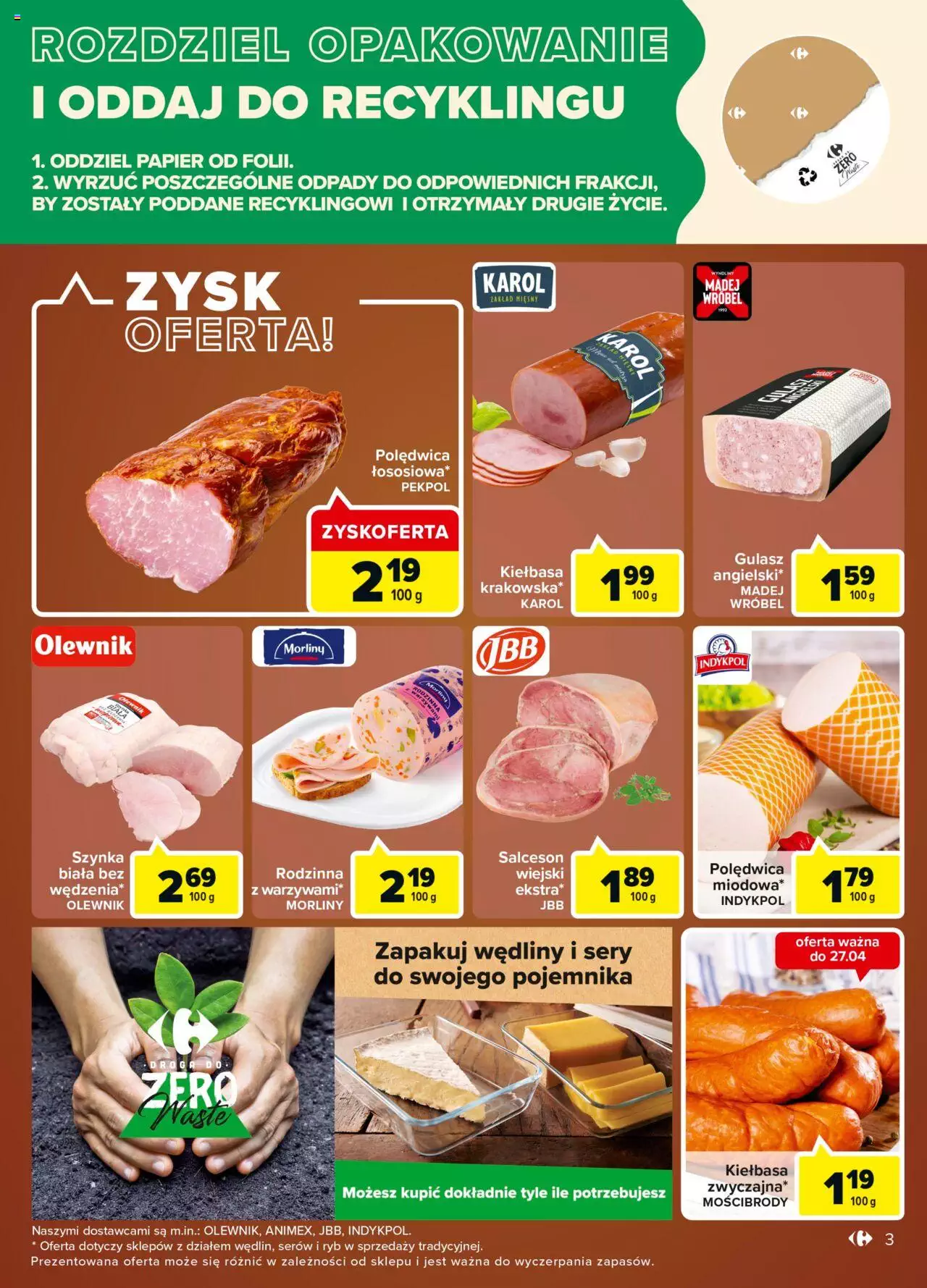 Carrefour Market gazetka ważna  od  19.04.2022 do 30.04.2022 strona 3