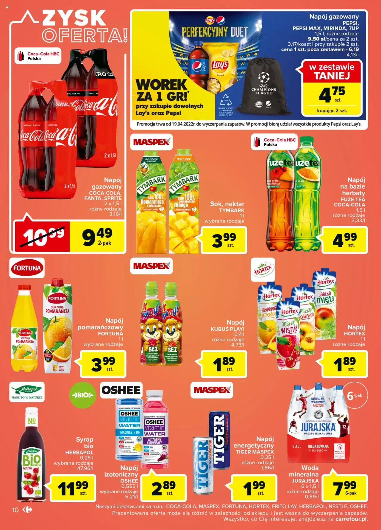 Carrefour Market gazetka ważna  od  19.04.2022 do 30.04.2022 strona 10