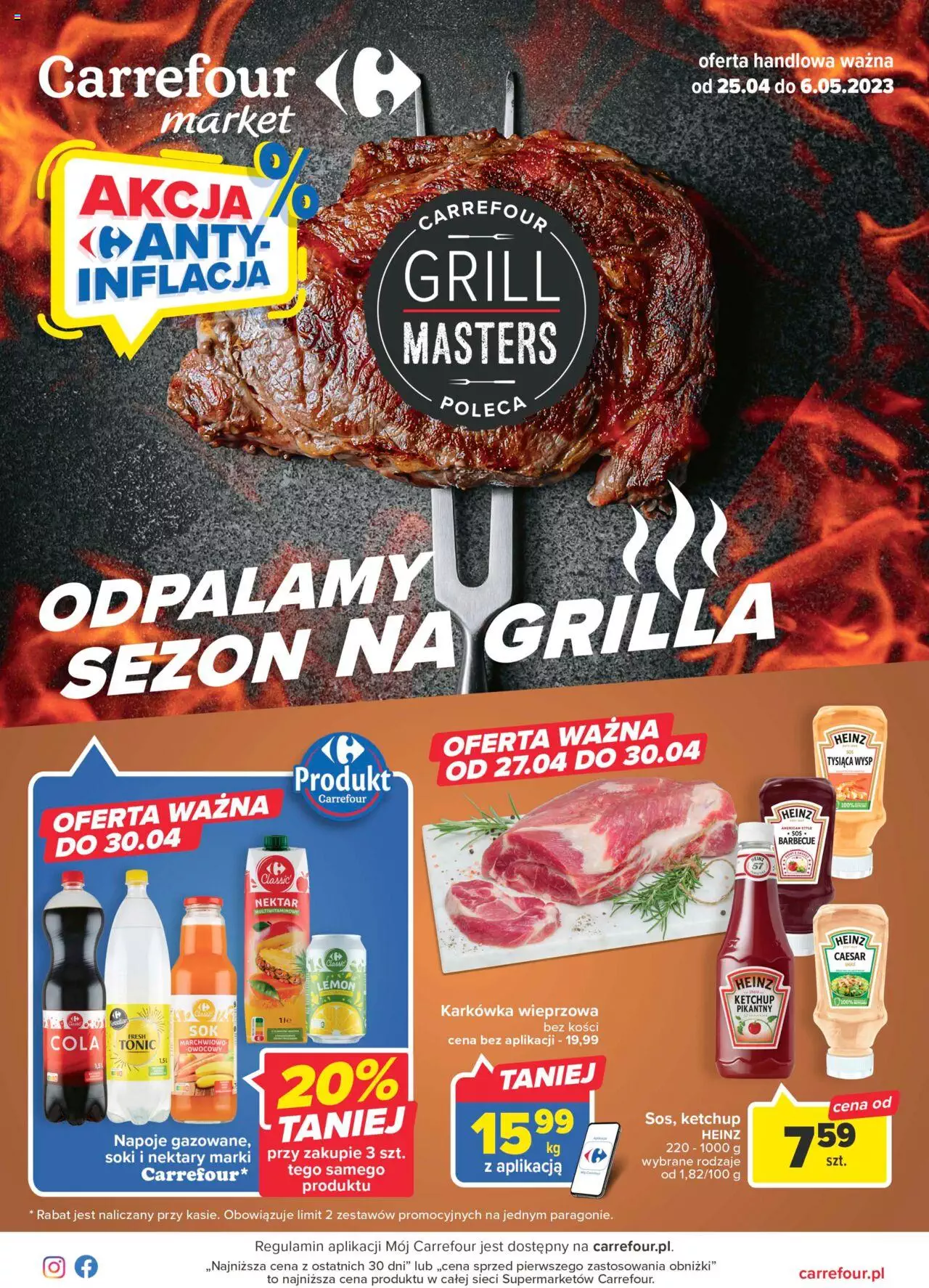 Carrefour Market Gazetka ważna od  25.04.2023 do 06.05.2023 strona 1