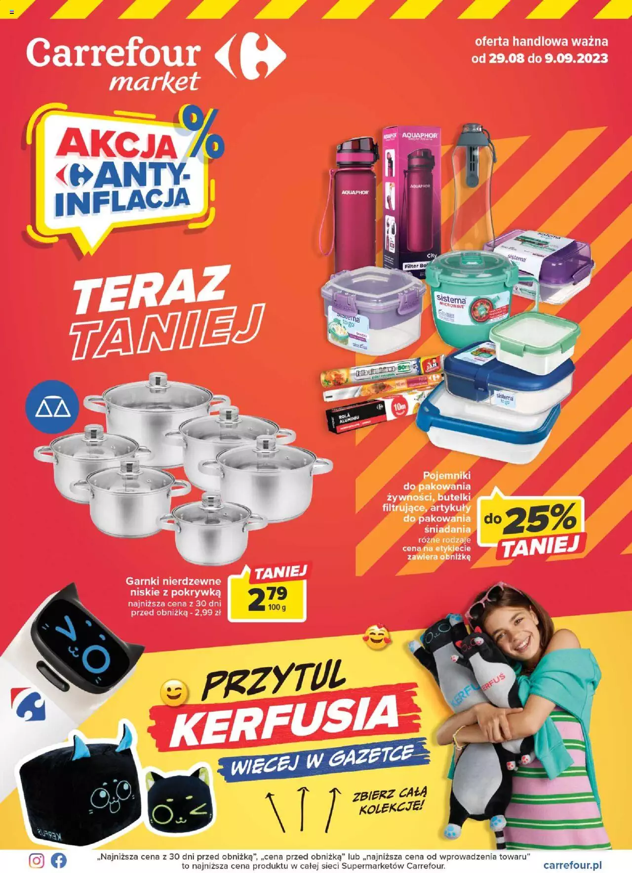 Carrefour Market Gazetka ważna od 29.08.2023 do 09.09.2023 strona 1