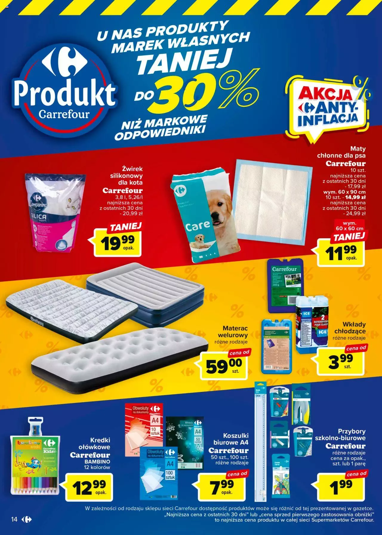 Carrefour Market  Marki własne Gazetka ważna od 06.06.2023 do 17.06.2023 strona 14