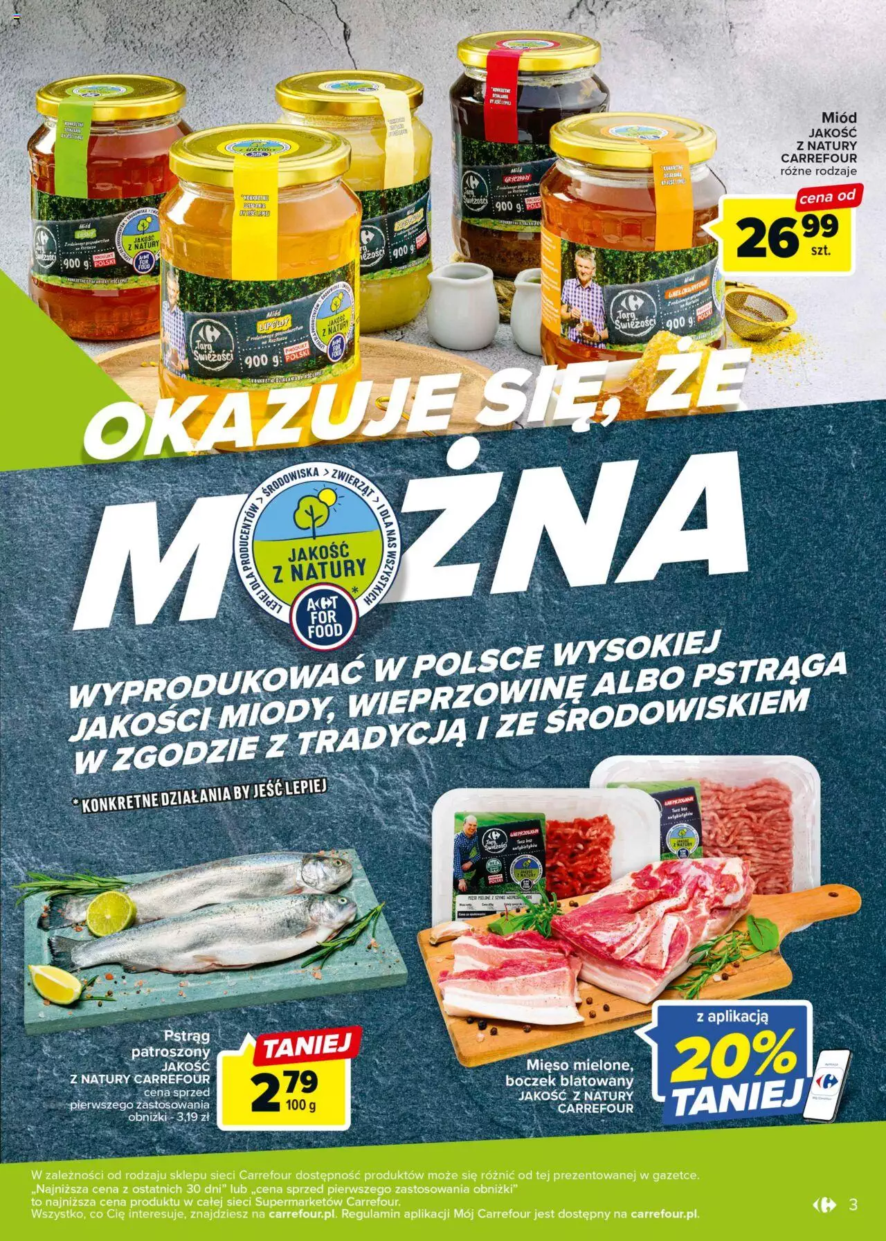 Carrefour Market  Marki własne Gazetka ważna od 06.06.2023 do 17.06.2023 strona 3