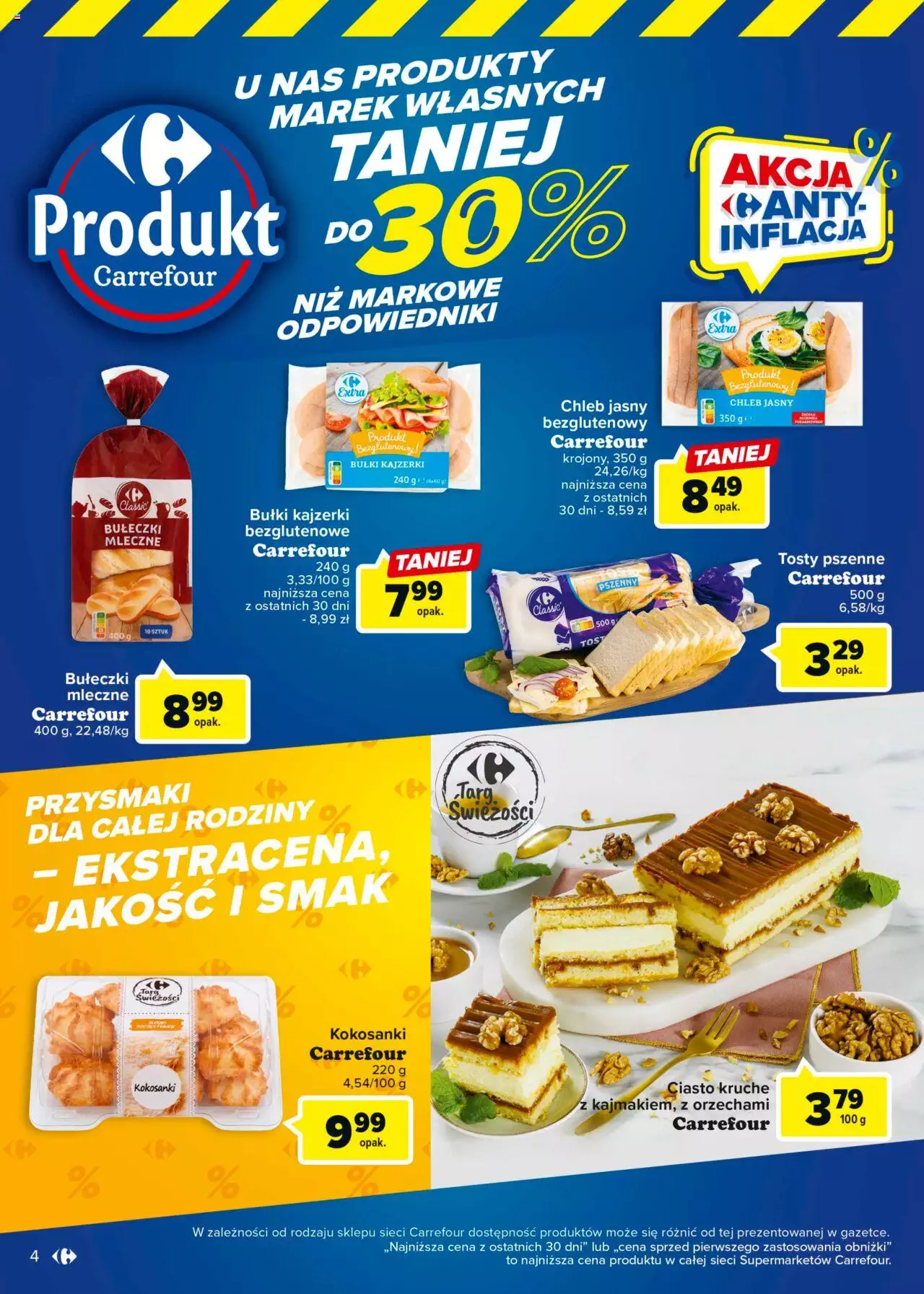 Carrefour Market  Marki własne Gazetka ważna od 06.06.2023 do 17.06.2023 strona 4
