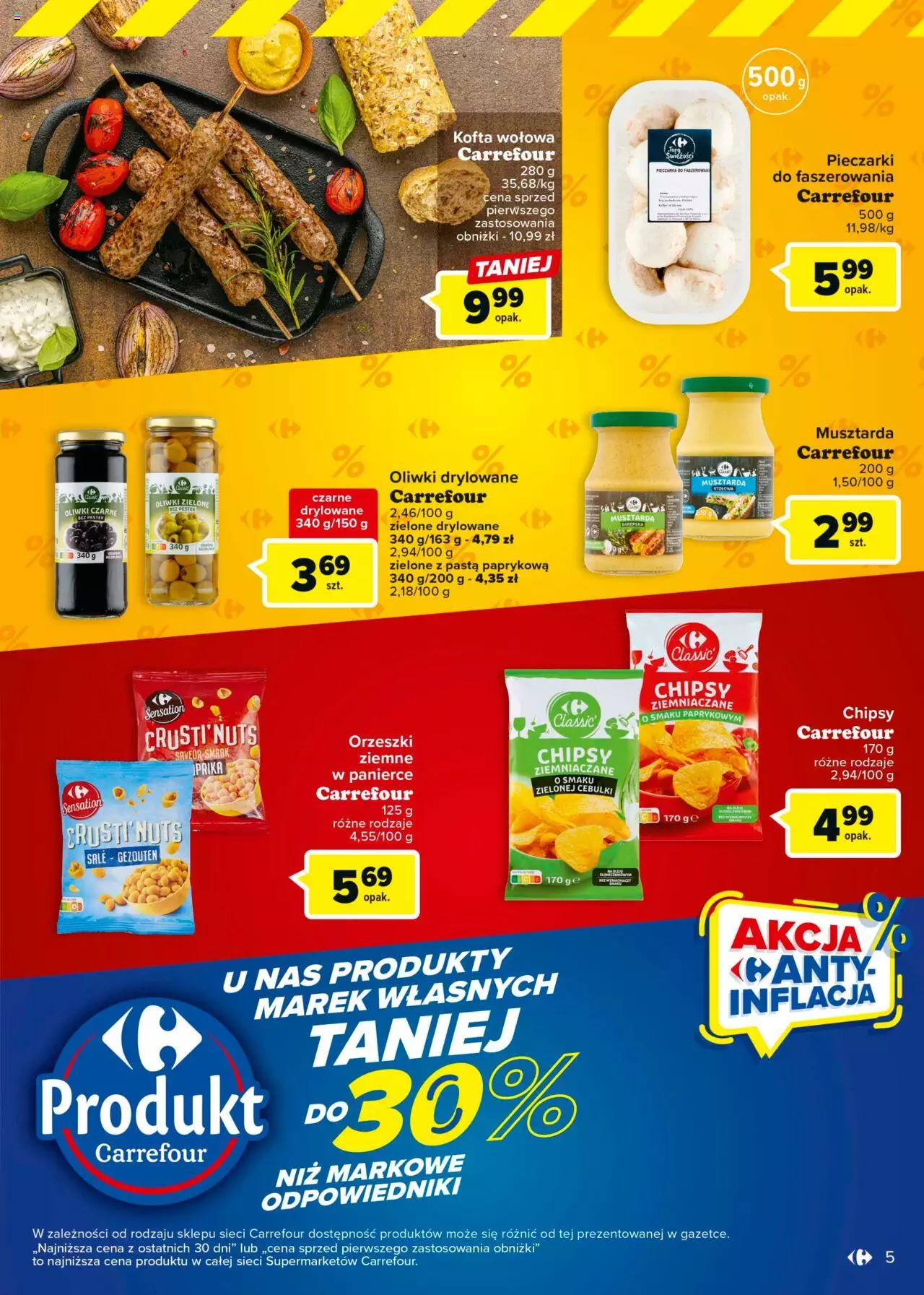 Carrefour Market  Marki własne Gazetka ważna od 06.06.2023 do 17.06.2023 strona 5