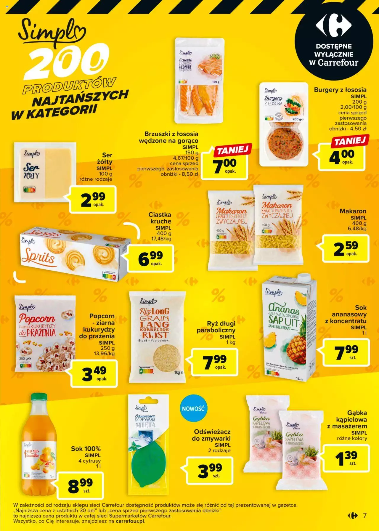 Carrefour Market  Marki własne Gazetka ważna od 06.06.2023 do 17.06.2023 strona 7