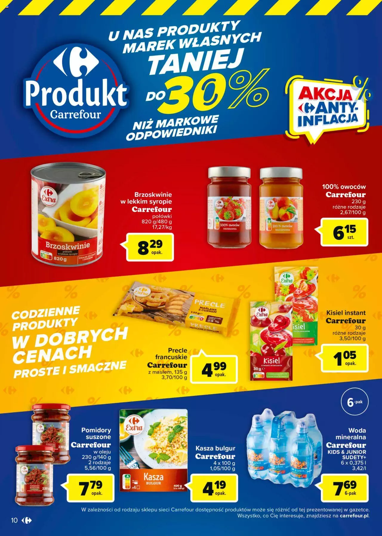 Carrefour Market  Marki własne Gazetka ważna od 06.06.2023 do 17.06.2023 strona 10