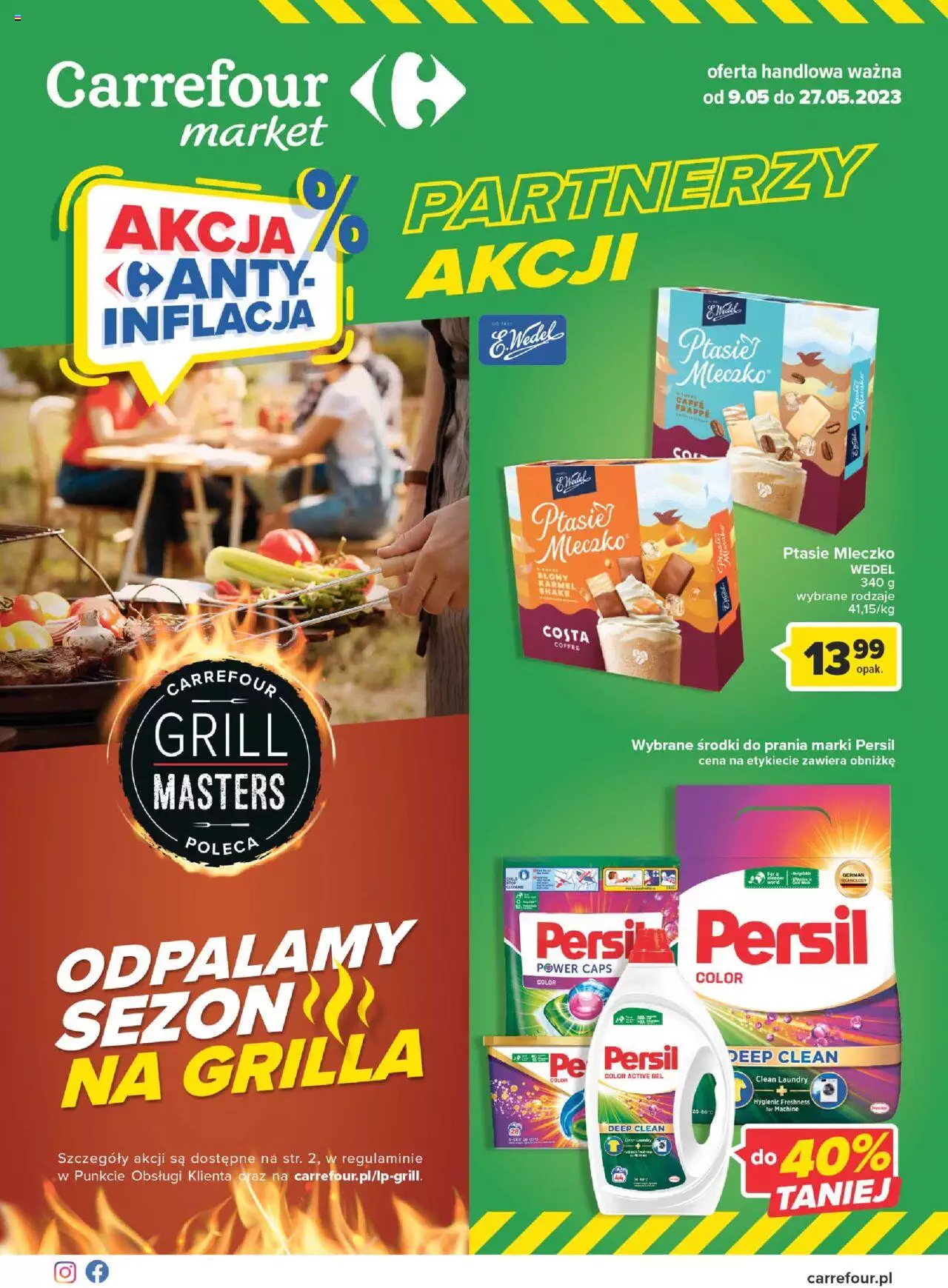 Carrefour Market  Marki znane i lubiane Gazetka ważna od 09.05.2023 do 27.05.2023 strona 1