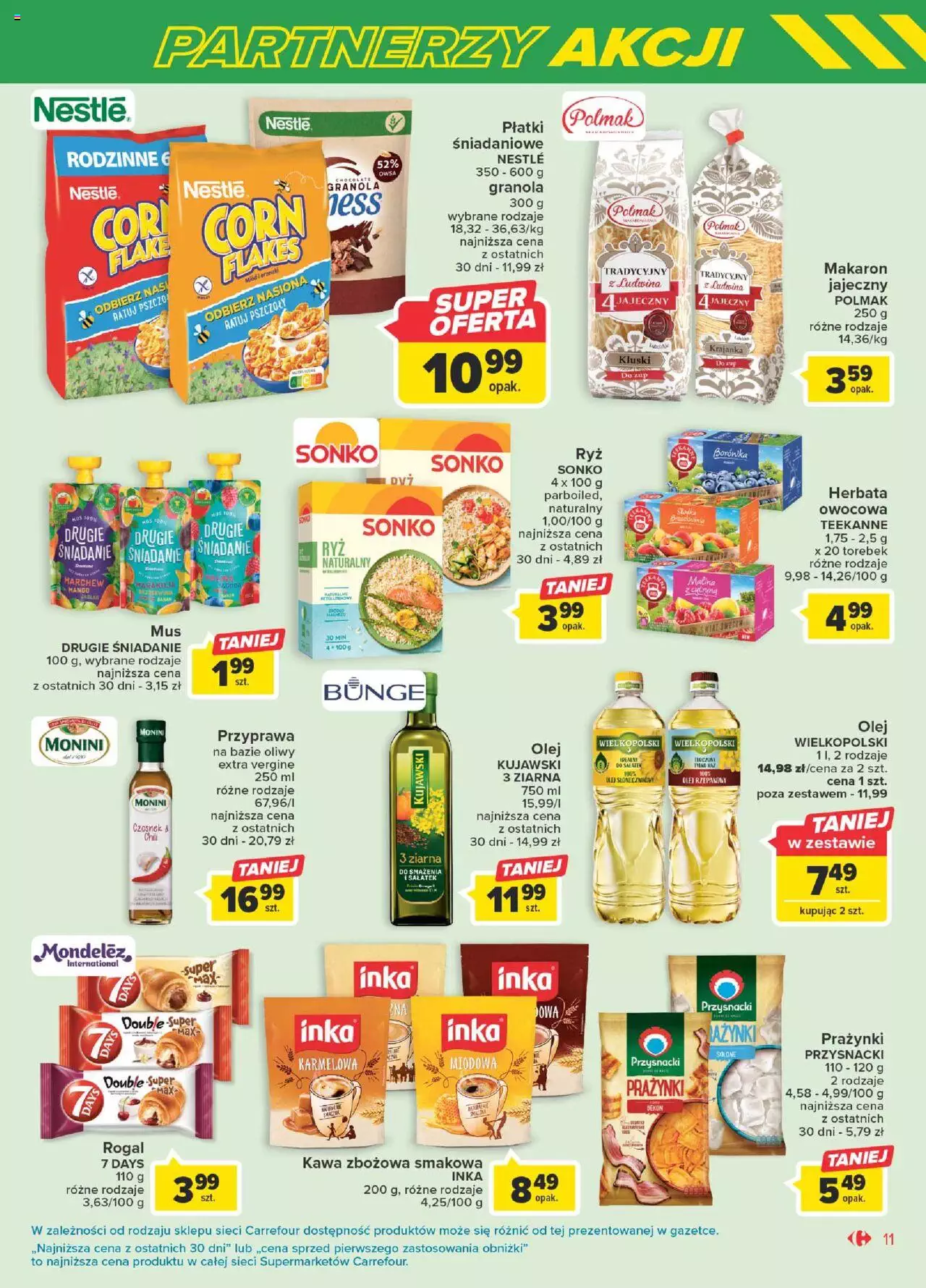 Carrefour Market  Marki znane i lubiane Gazetka ważna od 09.05.2023 do 27.05.2023 strona 11