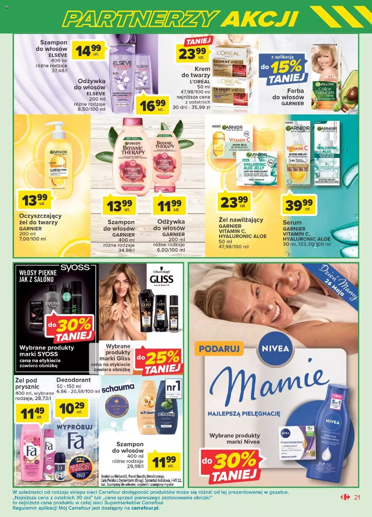 Carrefour Market  Marki znane i lubiane Gazetka ważna od 09.05.2023 do 27.05.2023 strona 21