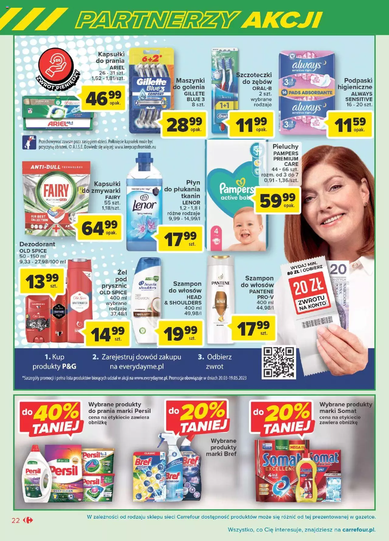 Carrefour Market  Marki znane i lubiane Gazetka ważna od 09.05.2023 do 27.05.2023 strona 22
