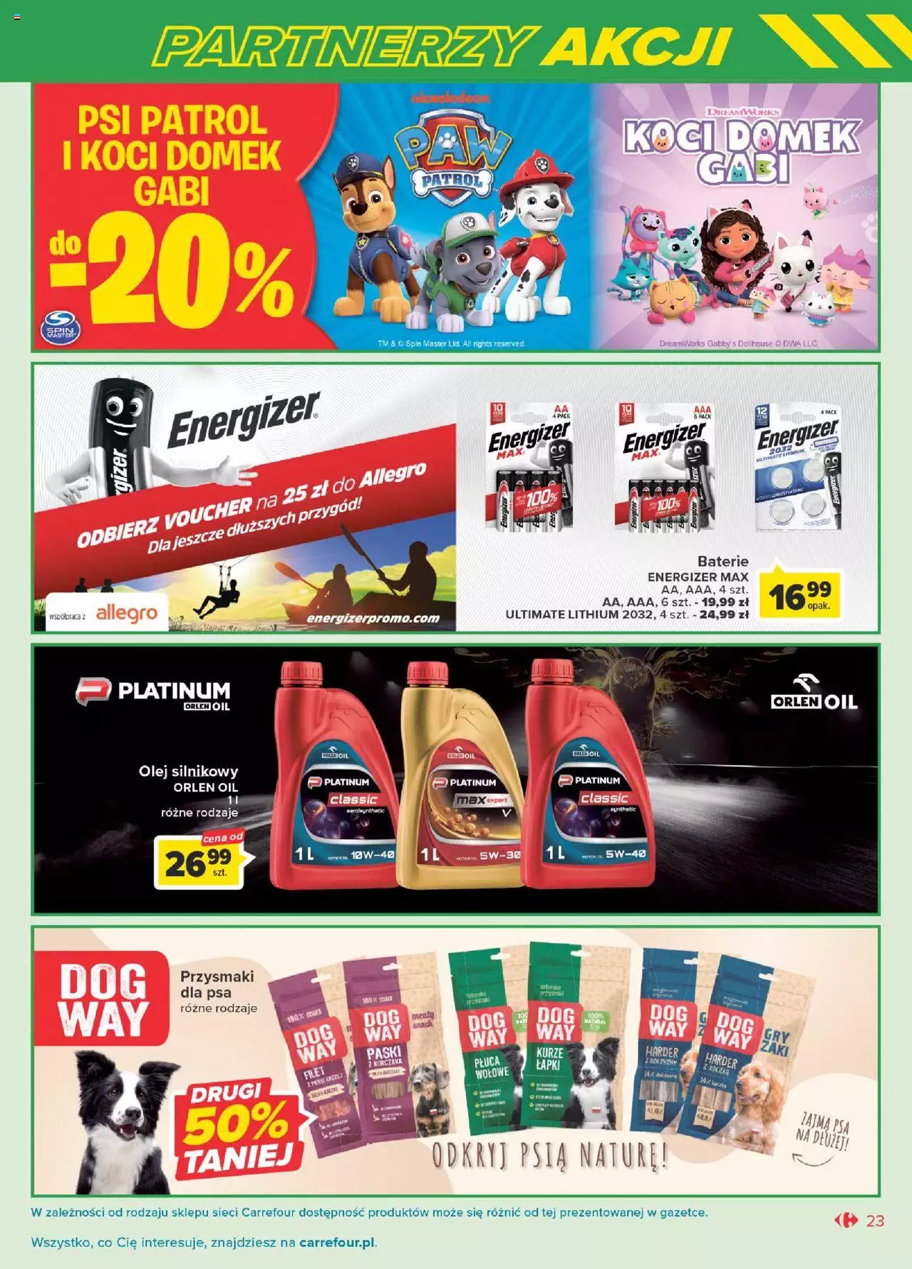Carrefour Market  Marki znane i lubiane Gazetka ważna od 09.05.2023 do 27.05.2023 strona 23