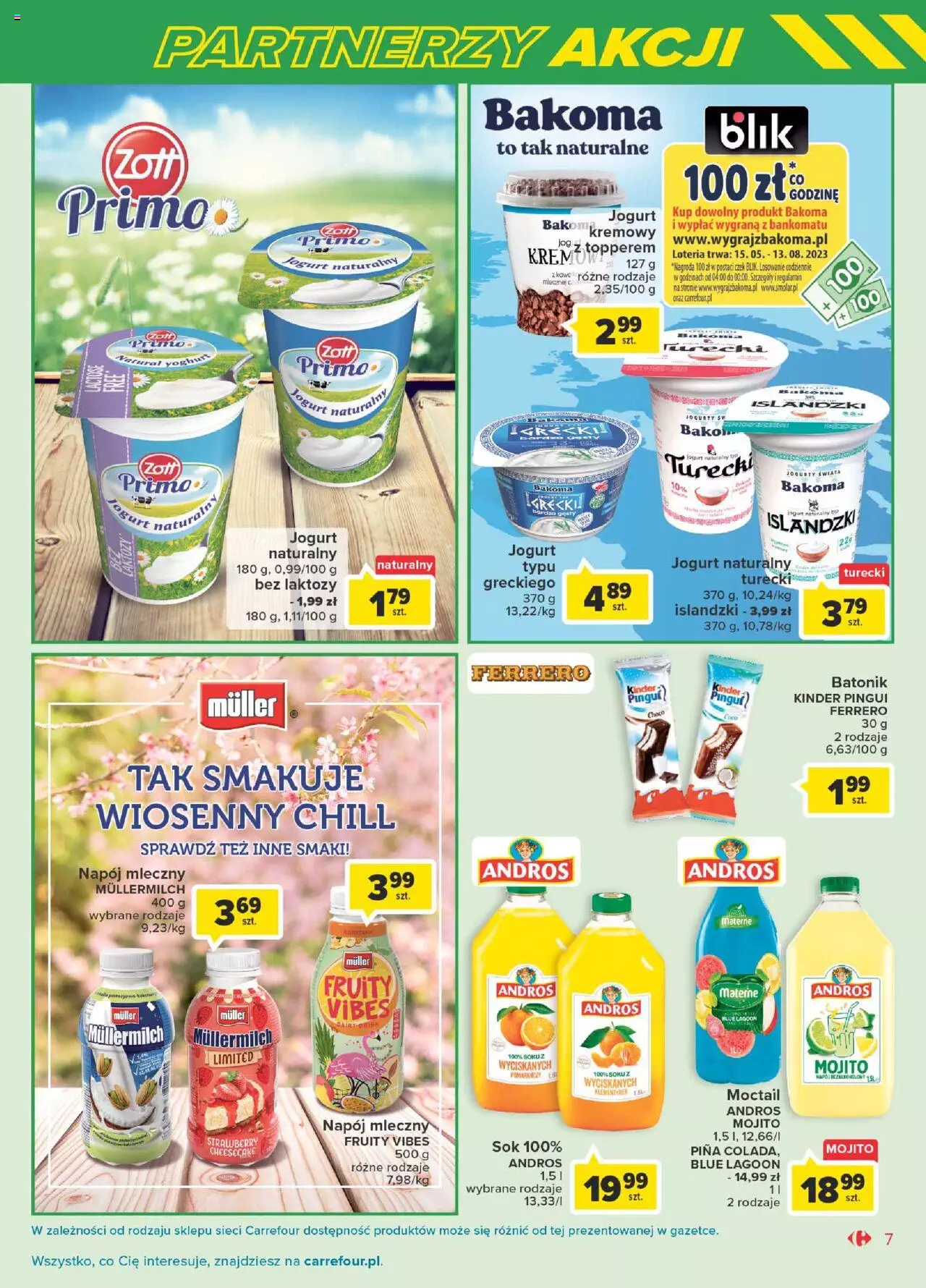 Carrefour Market  Marki znane i lubiane Gazetka ważna od 09.05.2023 do 27.05.2023 strona 7