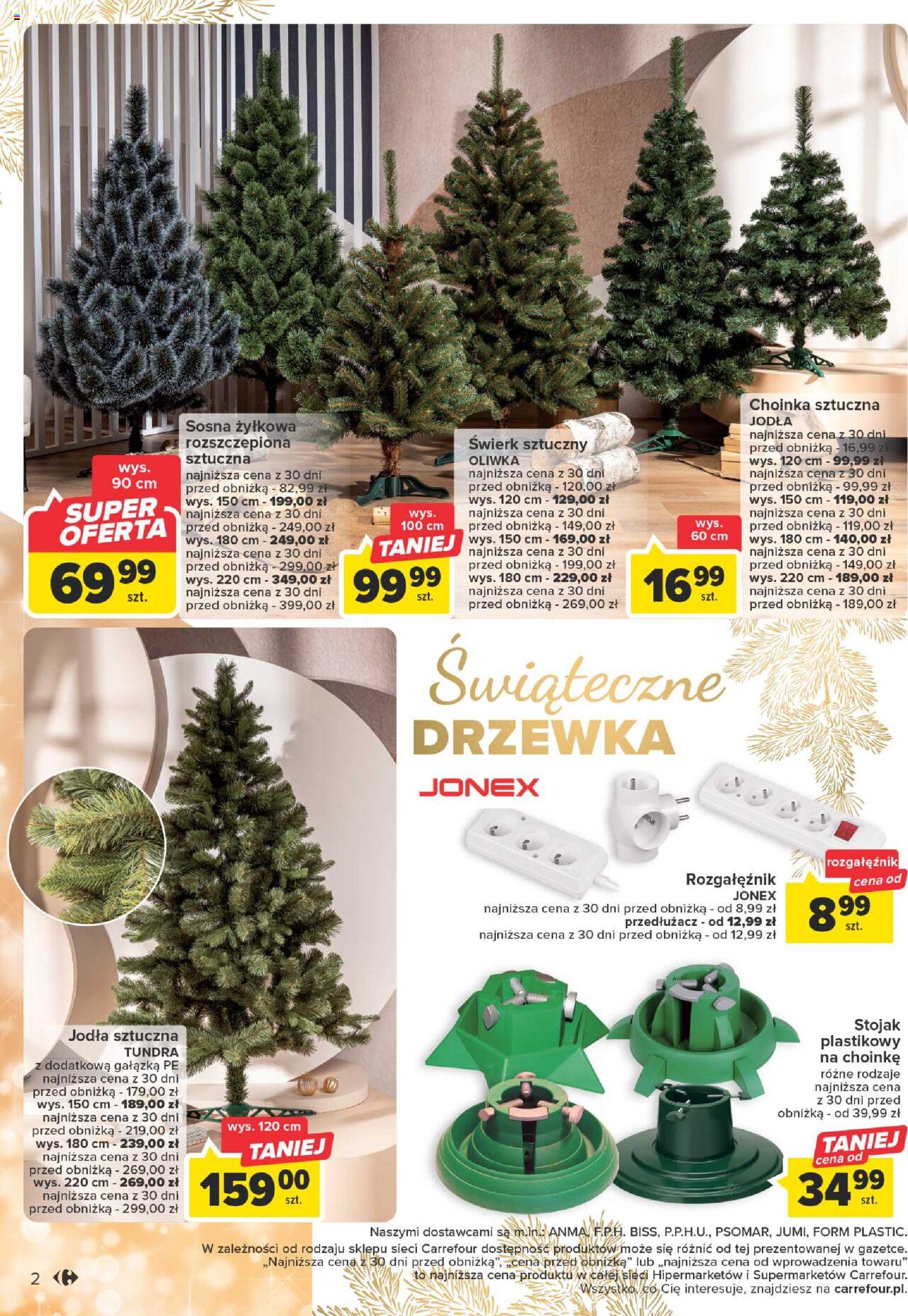Carrefour Market  Prezenty część 2 gazetka ważna  od 28.11.2023 do 24.12.2023 strona 2