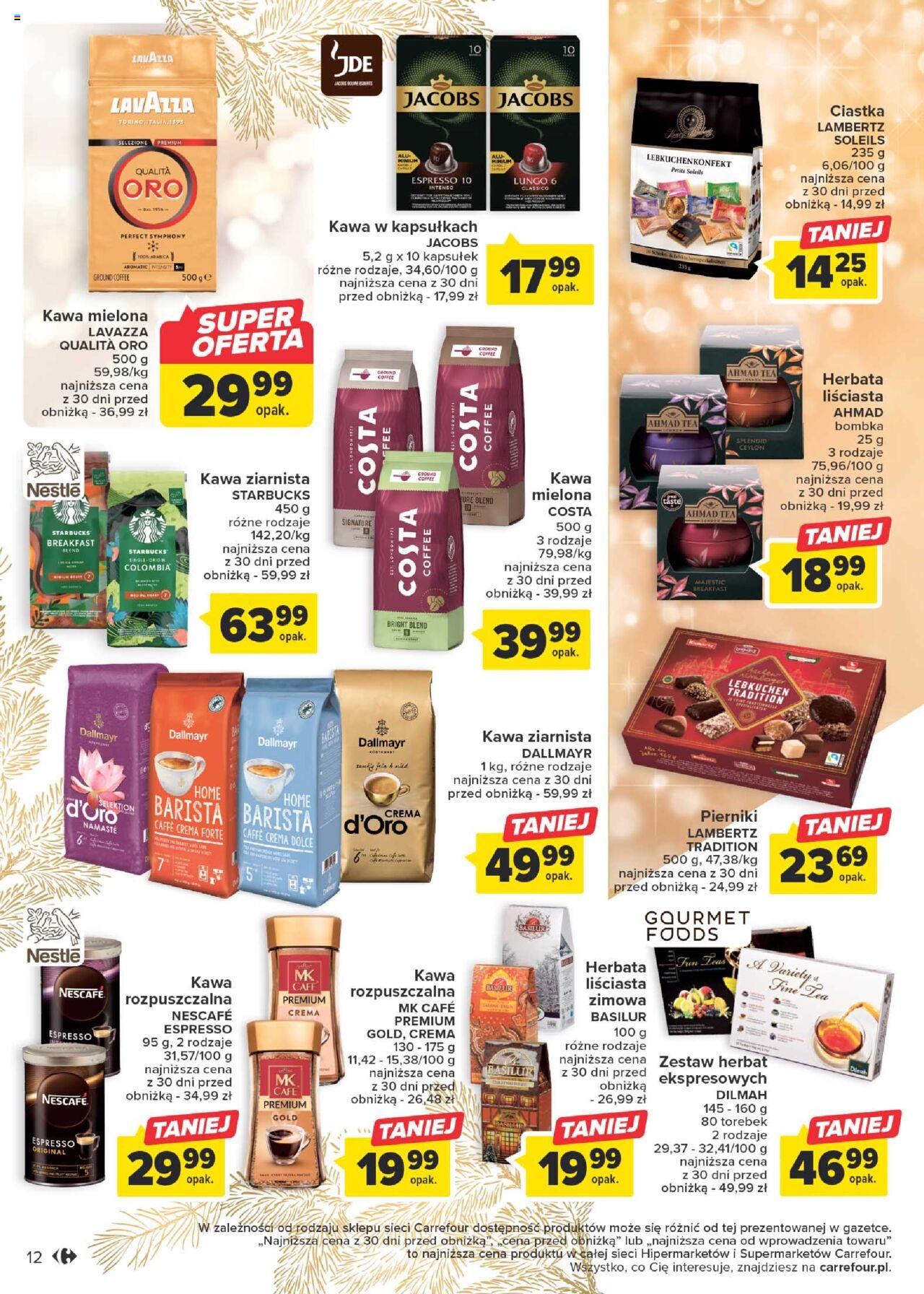 Carrefour Market  Prezenty część 2 gazetka ważna  od 28.11.2023 do 24.12.2023 strona 12