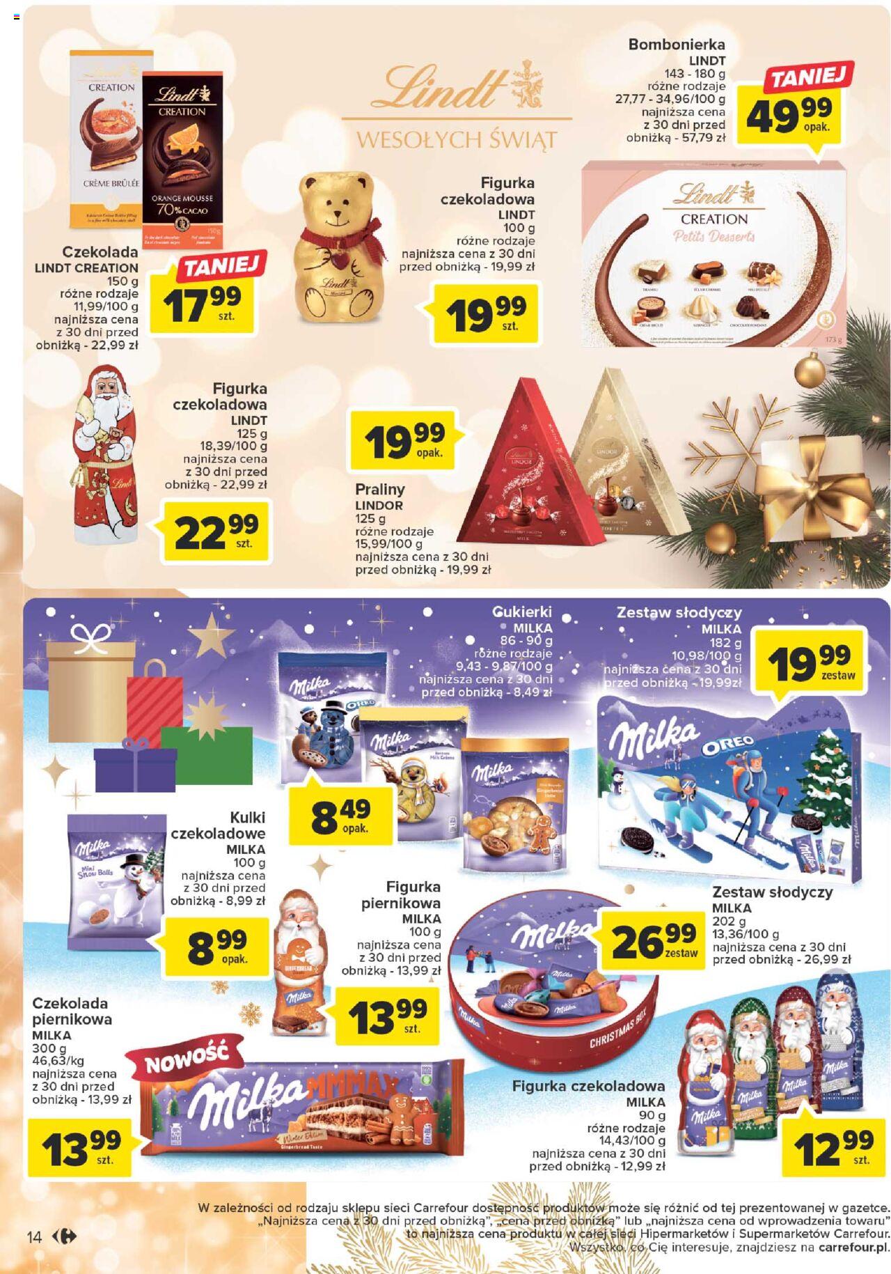 Carrefour Market  Prezenty część 2 gazetka ważna  od 28.11.2023 do 24.12.2023 strona 14