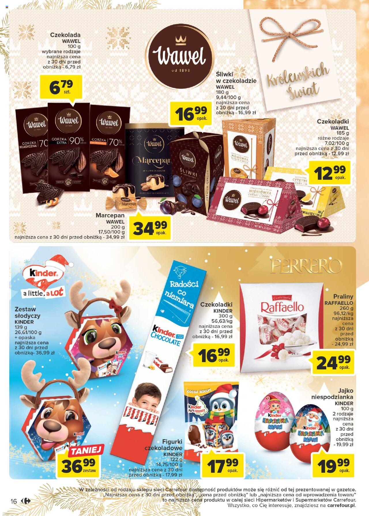 Carrefour Market  Prezenty część 2 gazetka ważna  od 28.11.2023 do 24.12.2023 strona 16