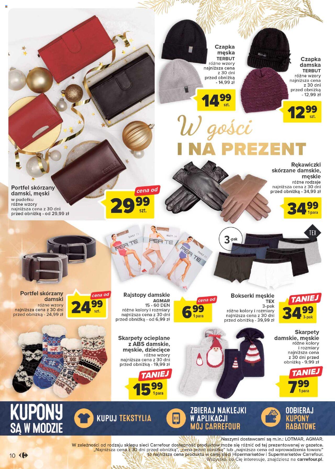 Carrefour Market  Prezenty część 2 gazetka ważna  od 28.11.2023 do 24.12.2023 strona 10