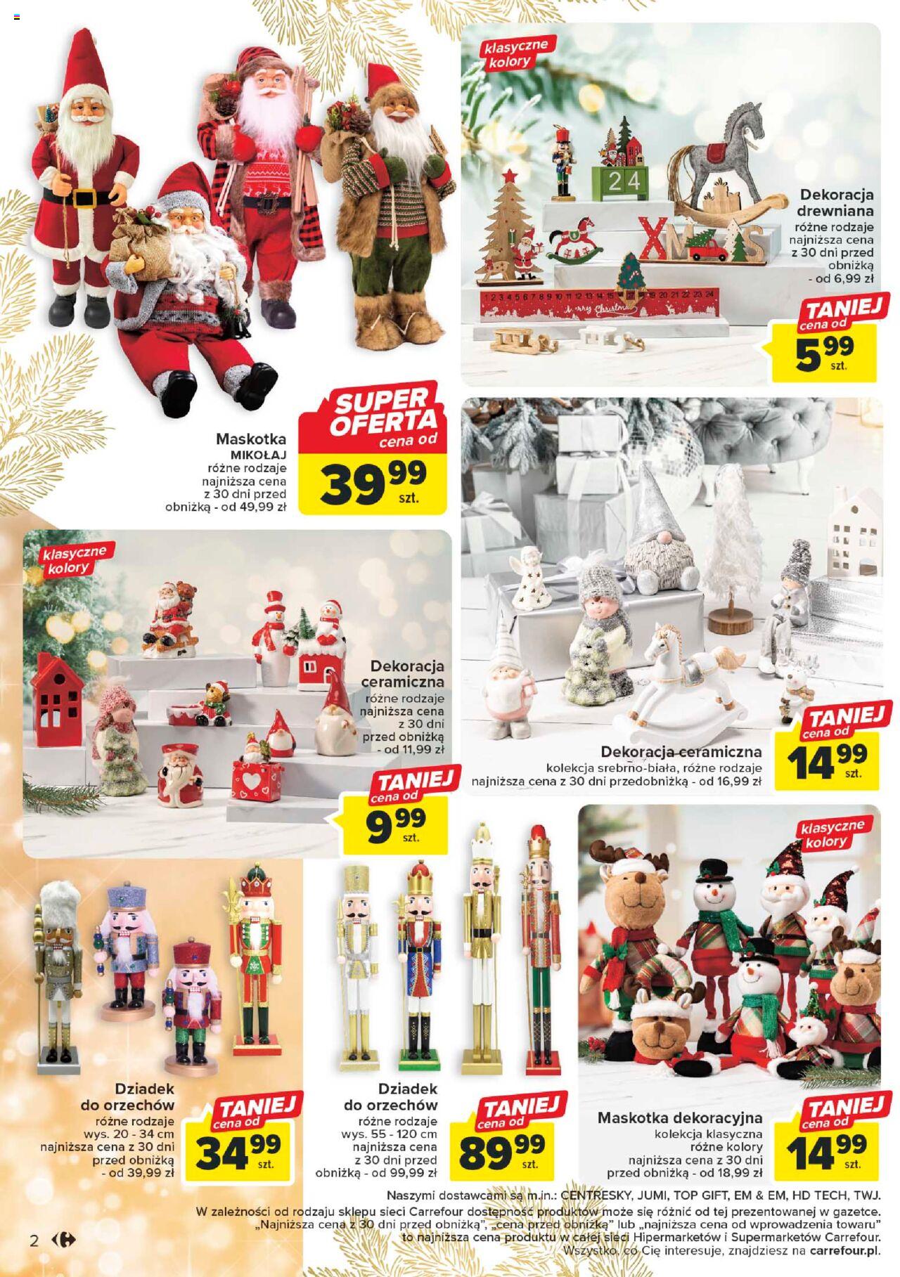 Carrefour Market prezenty gazetka ważna  od 07.11.2023 do 25.11.2023 strona 2