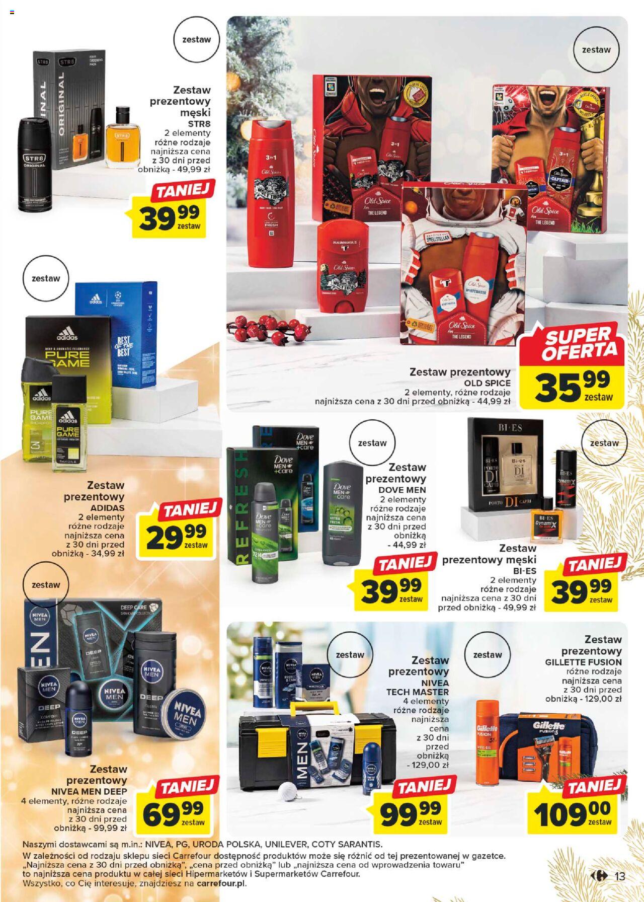 Carrefour Market prezenty gazetka ważna  od 07.11.2023 do 25.11.2023 strona 13