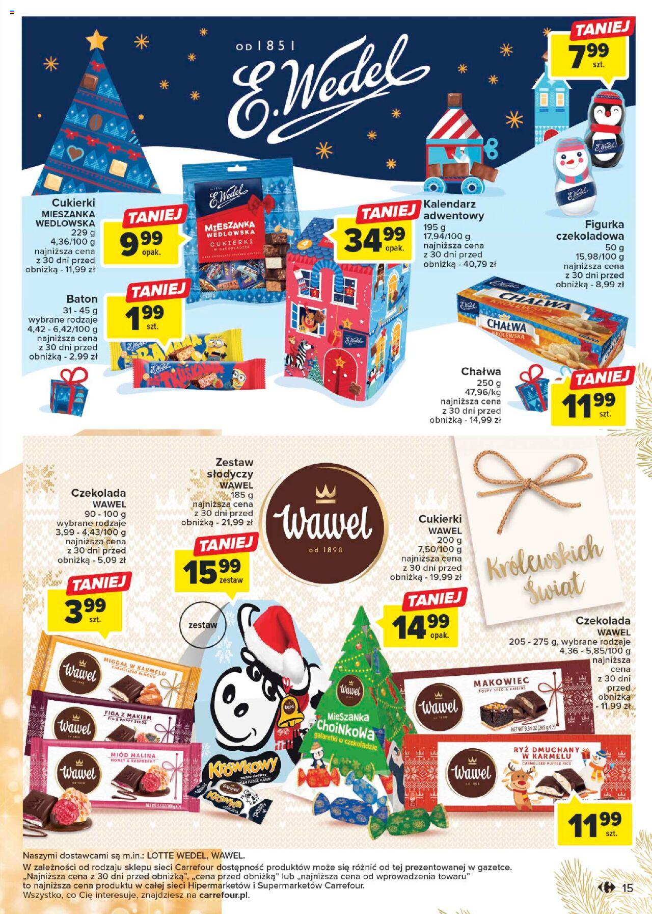 Carrefour Market prezenty gazetka ważna  od 07.11.2023 do 25.11.2023 strona 15