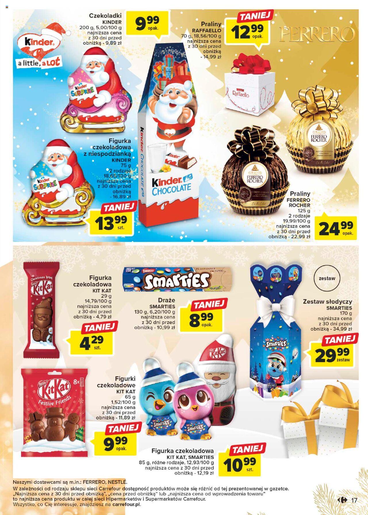 Carrefour Market prezenty gazetka ważna  od 07.11.2023 do 25.11.2023 strona 17