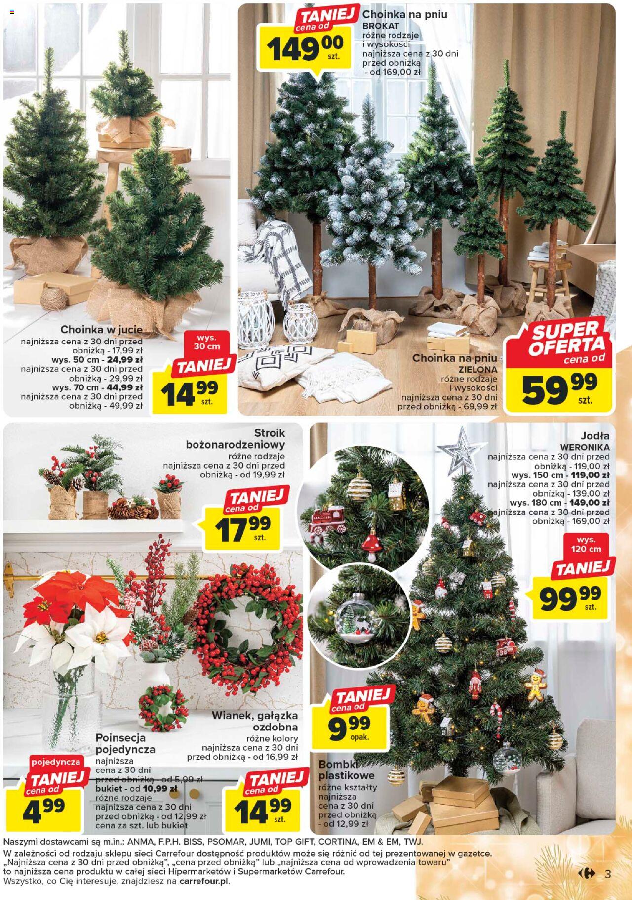 Carrefour Market prezenty gazetka ważna  od 07.11.2023 do 25.11.2023 strona 3