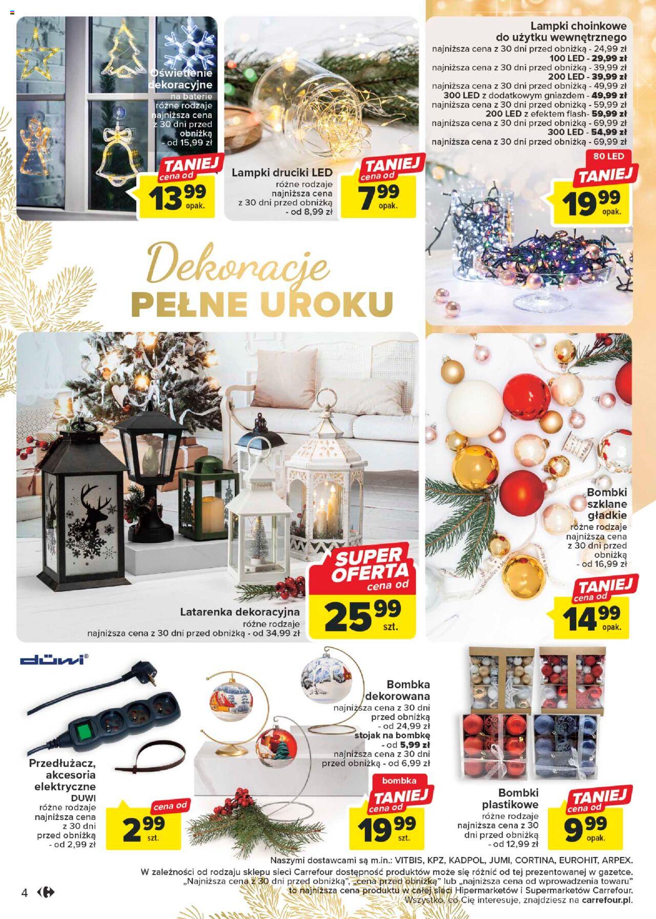 Carrefour Market prezenty gazetka ważna  od 07.11.2023 do 25.11.2023 strona 4