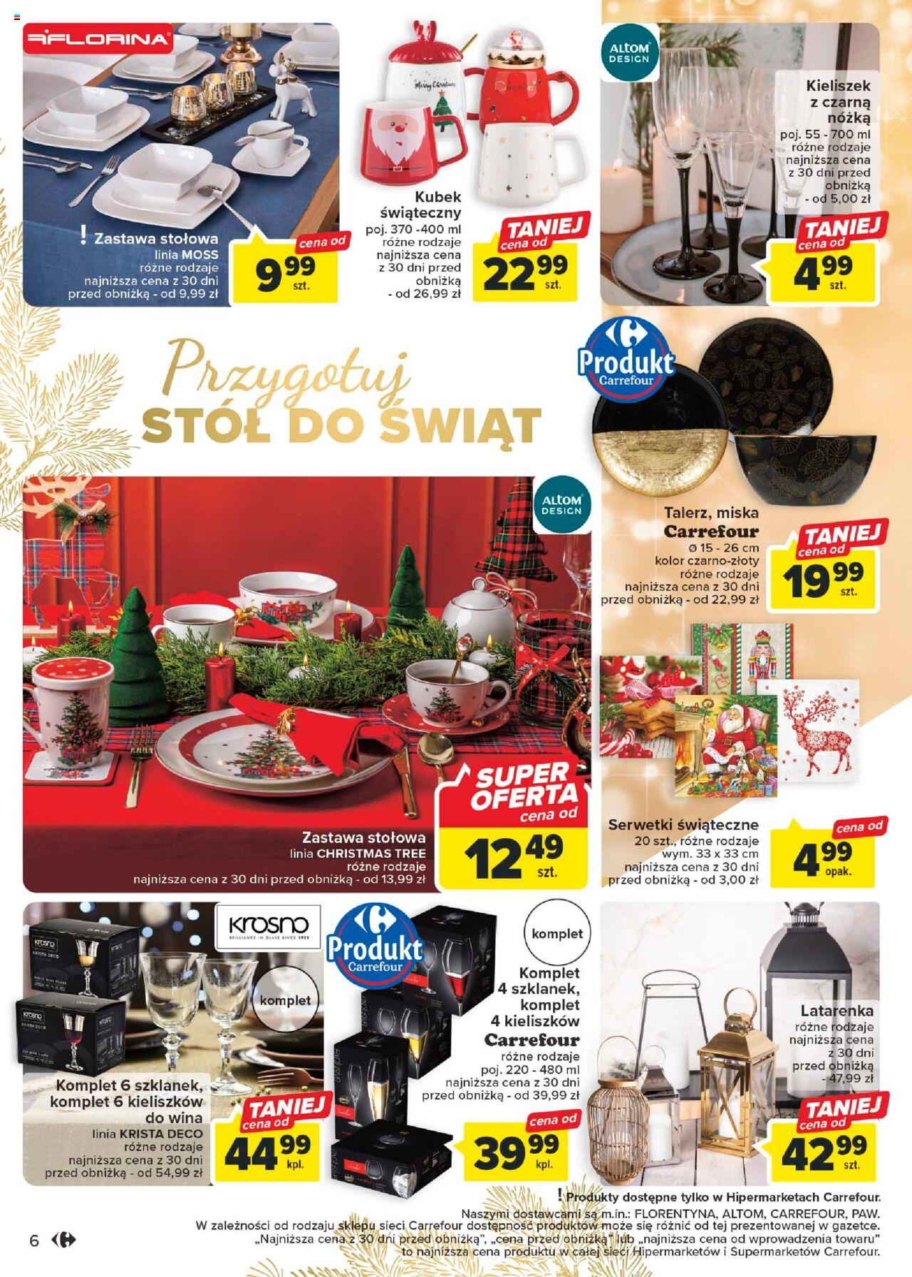 Carrefour Market prezenty gazetka ważna  od 07.11.2023 do 25.11.2023 strona 6
