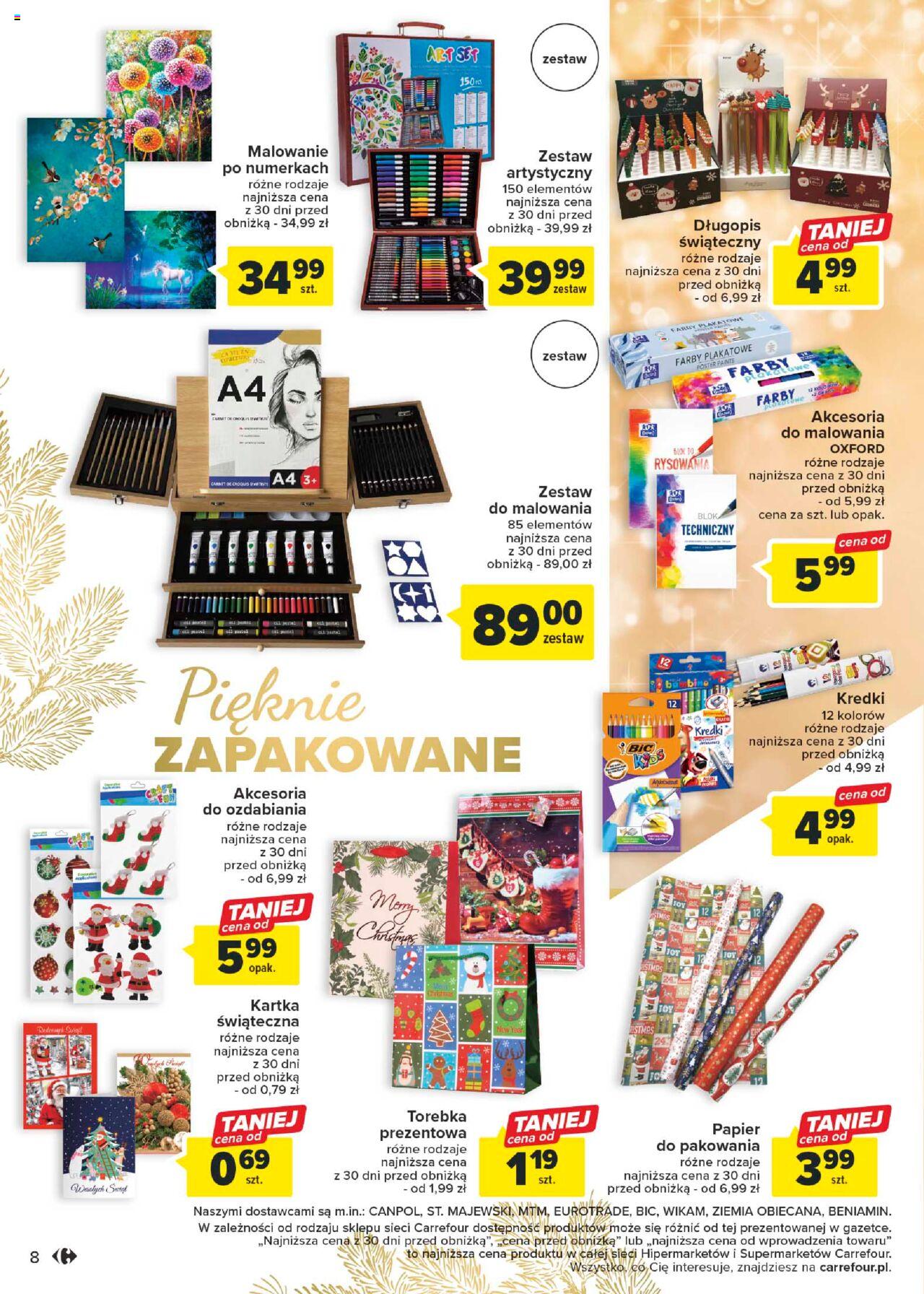 Carrefour Market prezenty gazetka ważna  od 07.11.2023 do 25.11.2023 strona 8