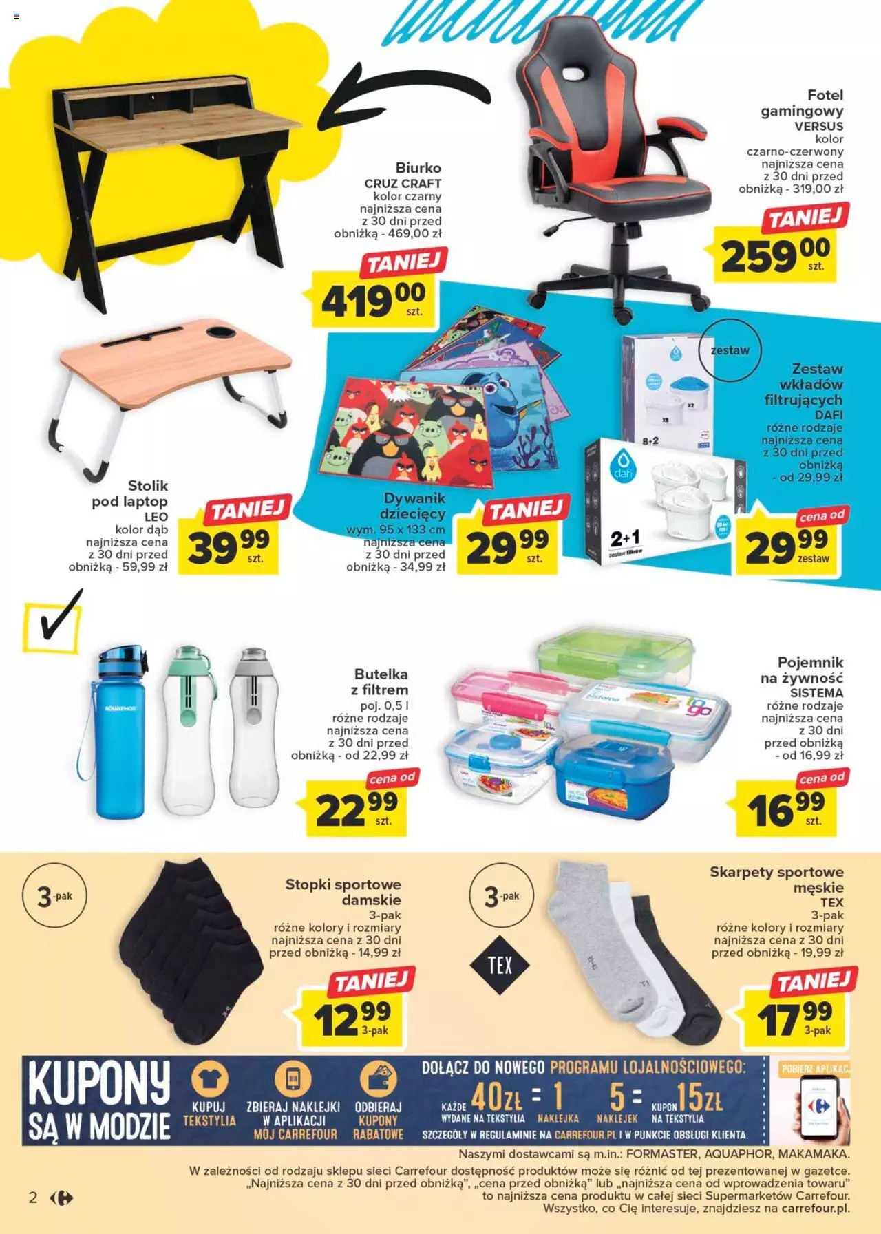 Carrefour Market Szkolna oferta Gazetka ważna od 16.08.2023 do 27.08.2023 strona 2