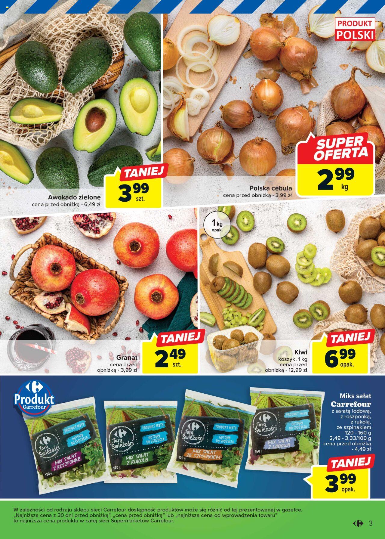 Carrefour Market Targ świeżości  Gazetka ważna od 13.11.2023 do soboty 18.11.2023 strona 3