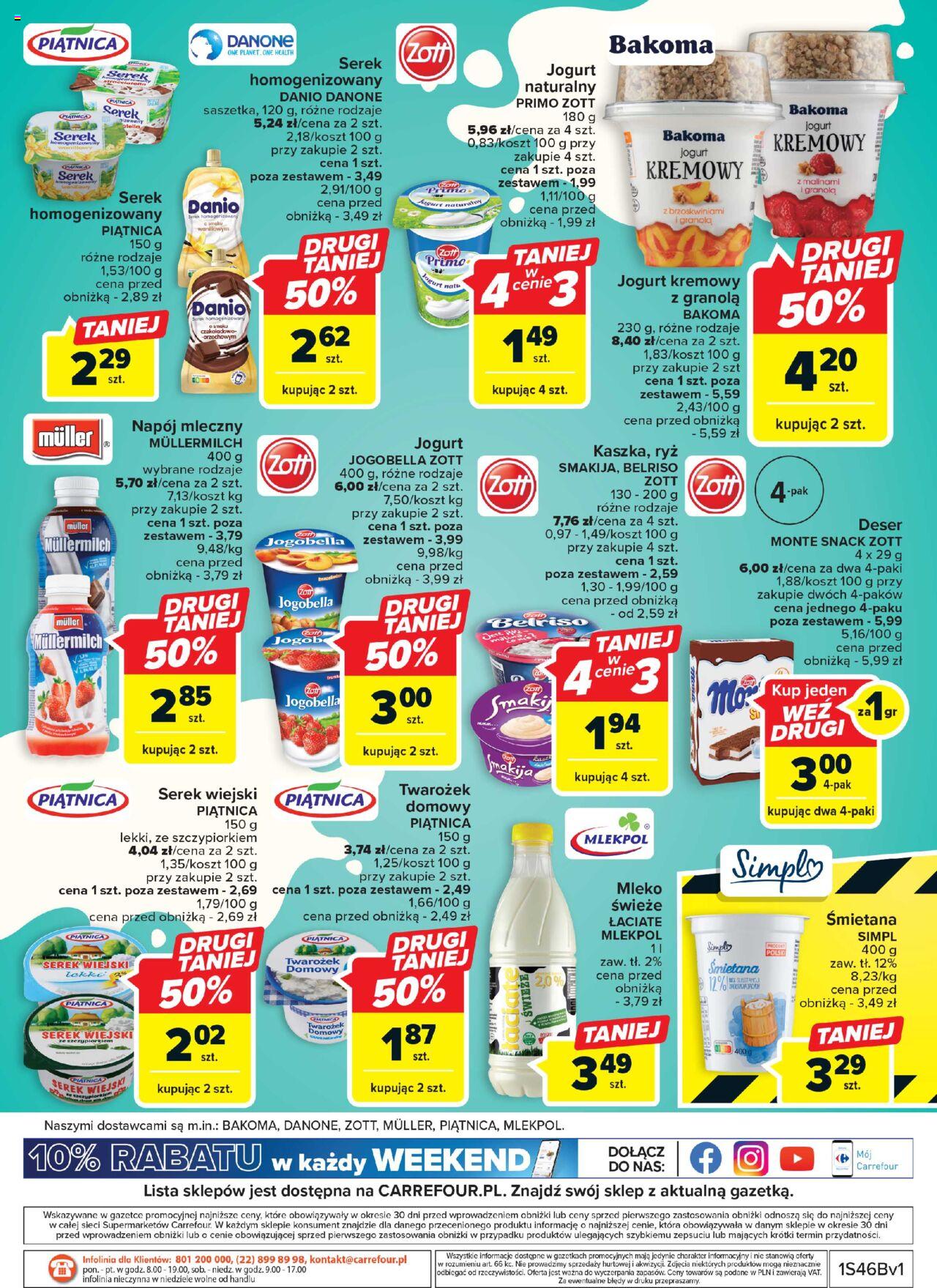 Carrefour Market Targ świeżości  Gazetka ważna od 13.11.2023 do soboty 18.11.2023 strona 8