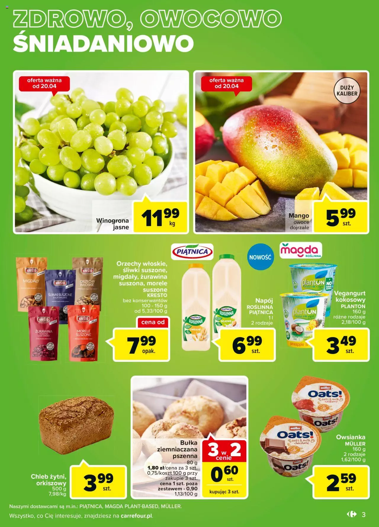 Carrefour Market targ świeżości gazetka ważna  od  19.04.2022 do 25.04.2022 strona 3
