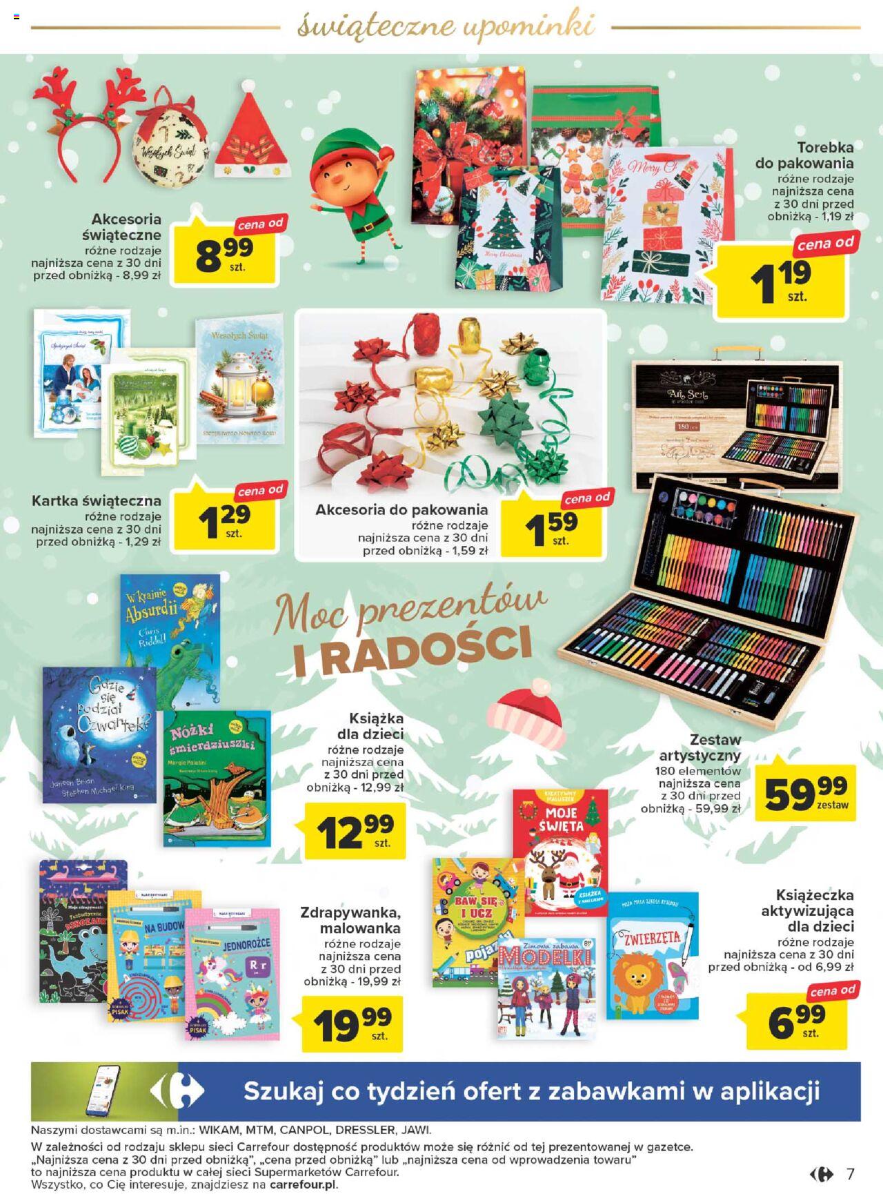 Carrefour Market Zabawki Gazetka ważna od 04.12.2023 do 23.12.2023 strona 7