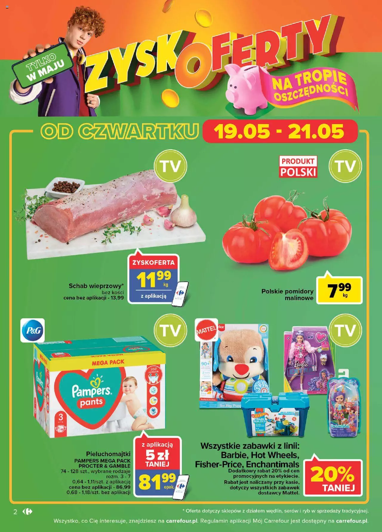 Carrefour Market ZyskOferty gazetka ważna od 16.05.2022 do 21.05.2022 strona 2