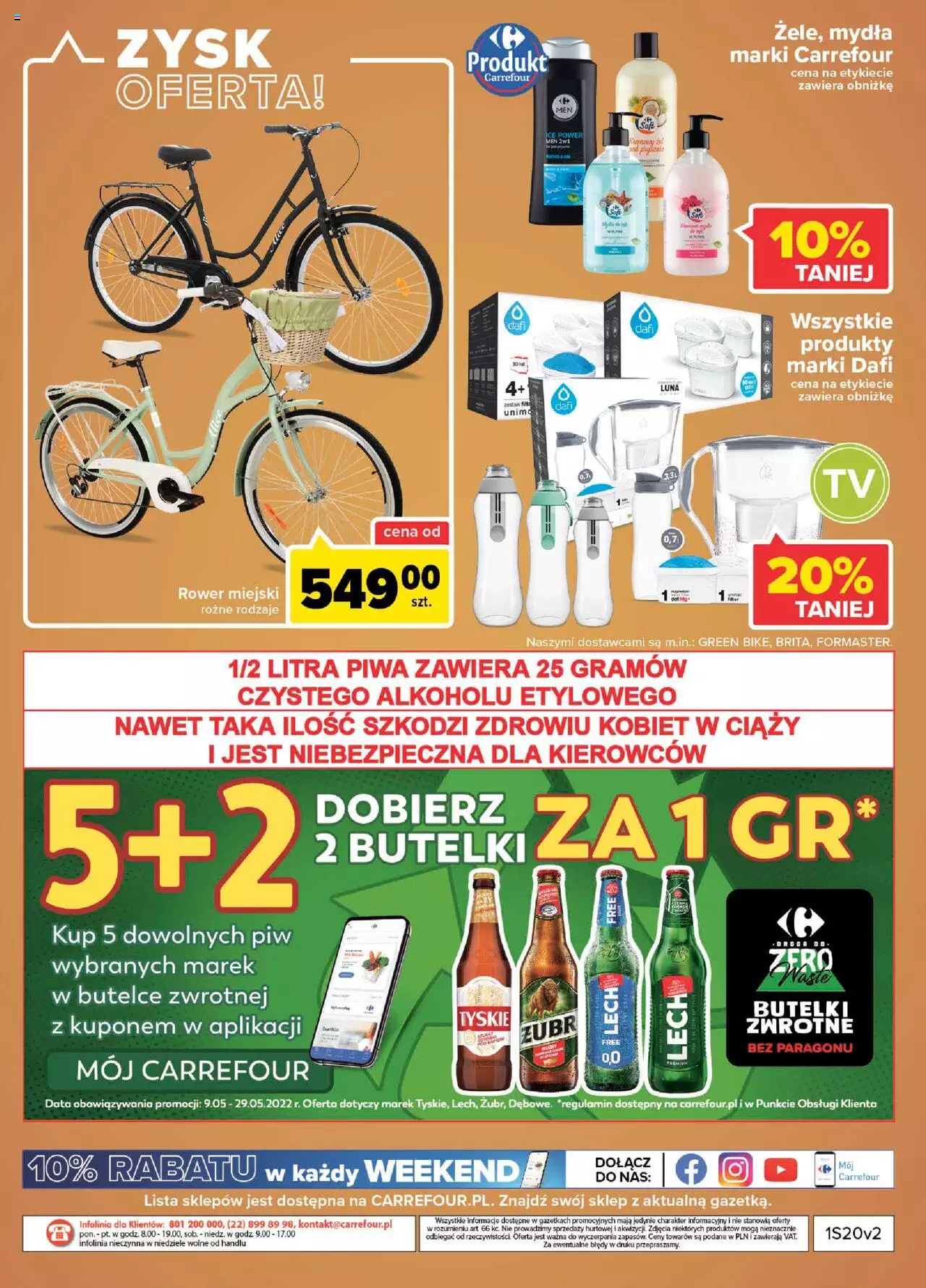 Carrefour Market ZyskOferty gazetka ważna od 16.05.2022 do 21.05.2022 strona 17