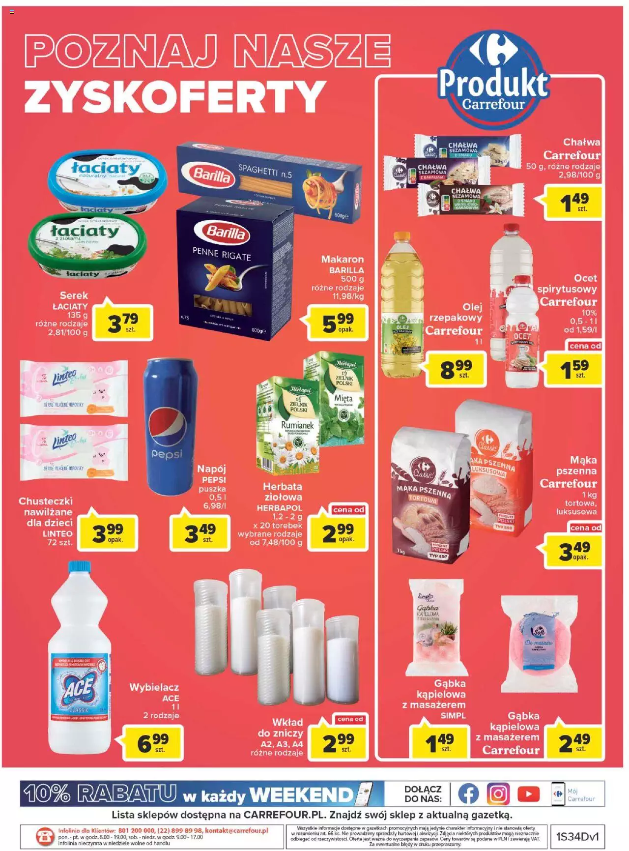 Carrefour Market Zyskokazja gazetka ważna od 22.08.2022 do 28.08.2022 strona 2